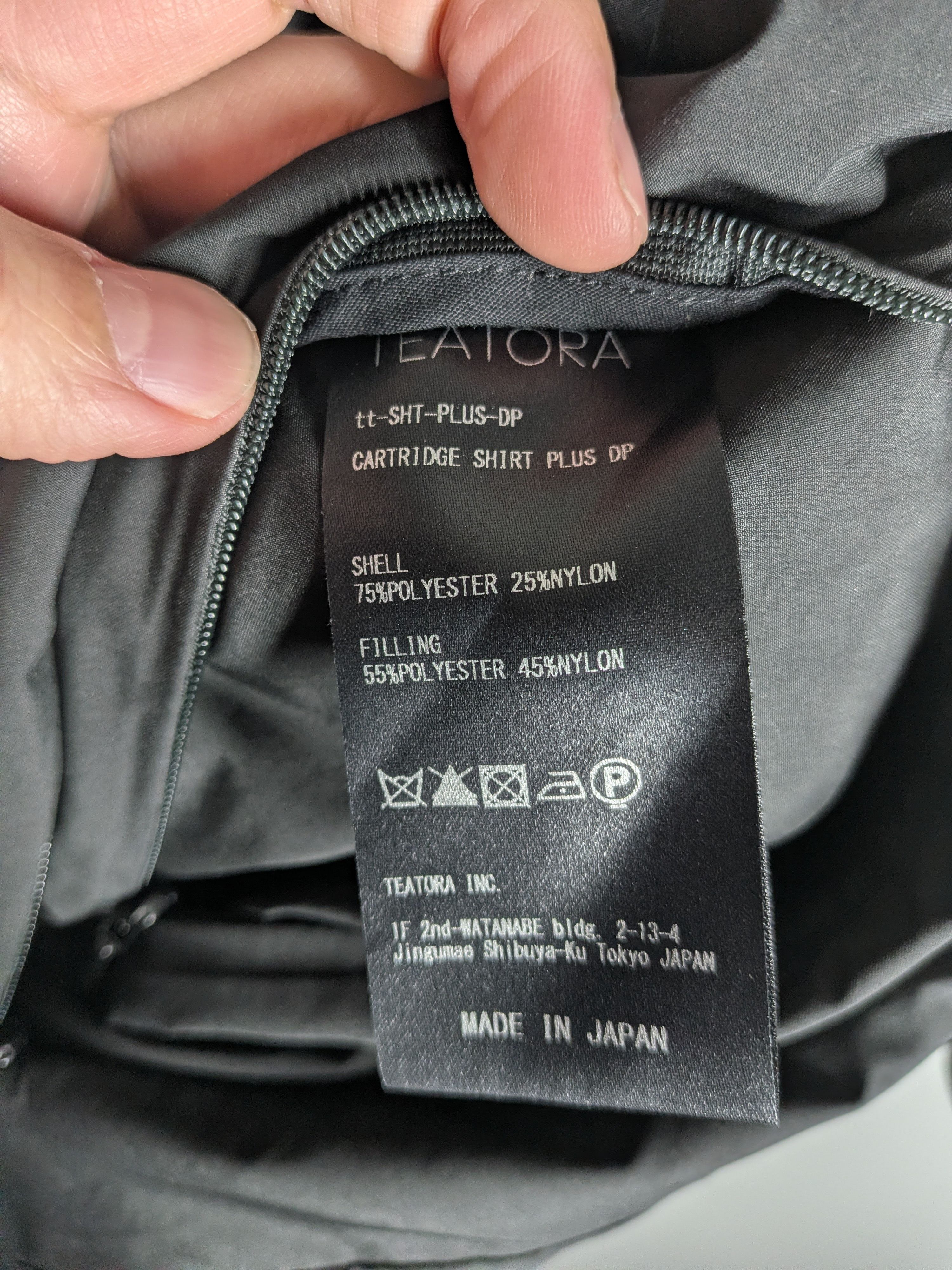 TEATORA Teatora Dual Point Cartridge Shirt Jacket Black Size US M / EU 48-50 / 2 - 5 Thumbnail