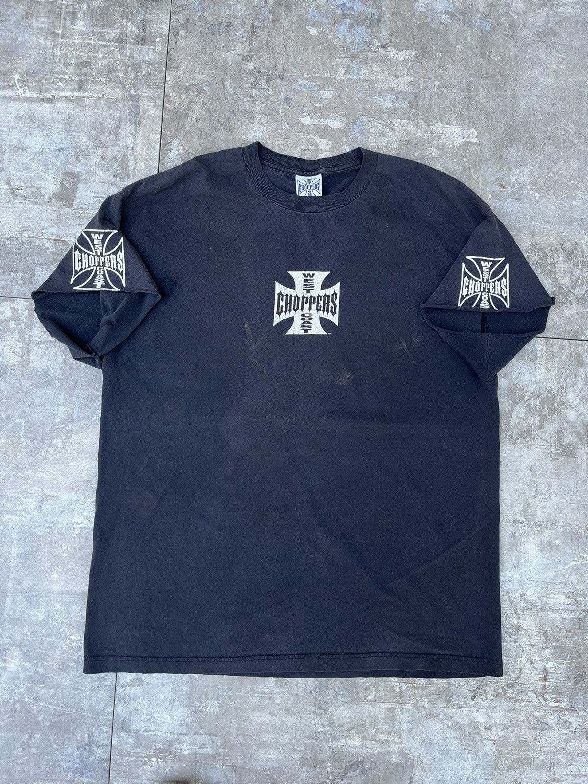 Vintage early 2000s choppers double sleeve top