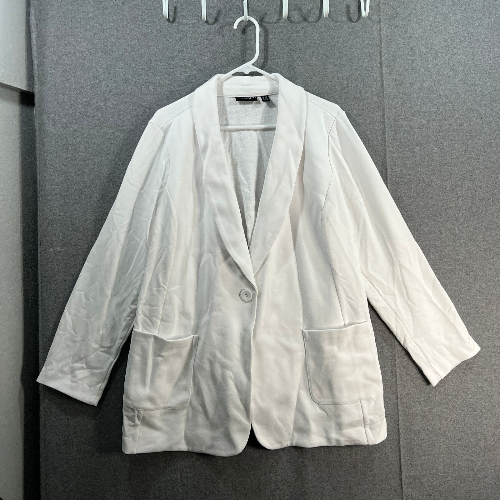 Other Susan Graver Weekend Regular Marina Knit Blazer Size XXL / US 16-18 / IT 52-54 - 1 Thumbnail