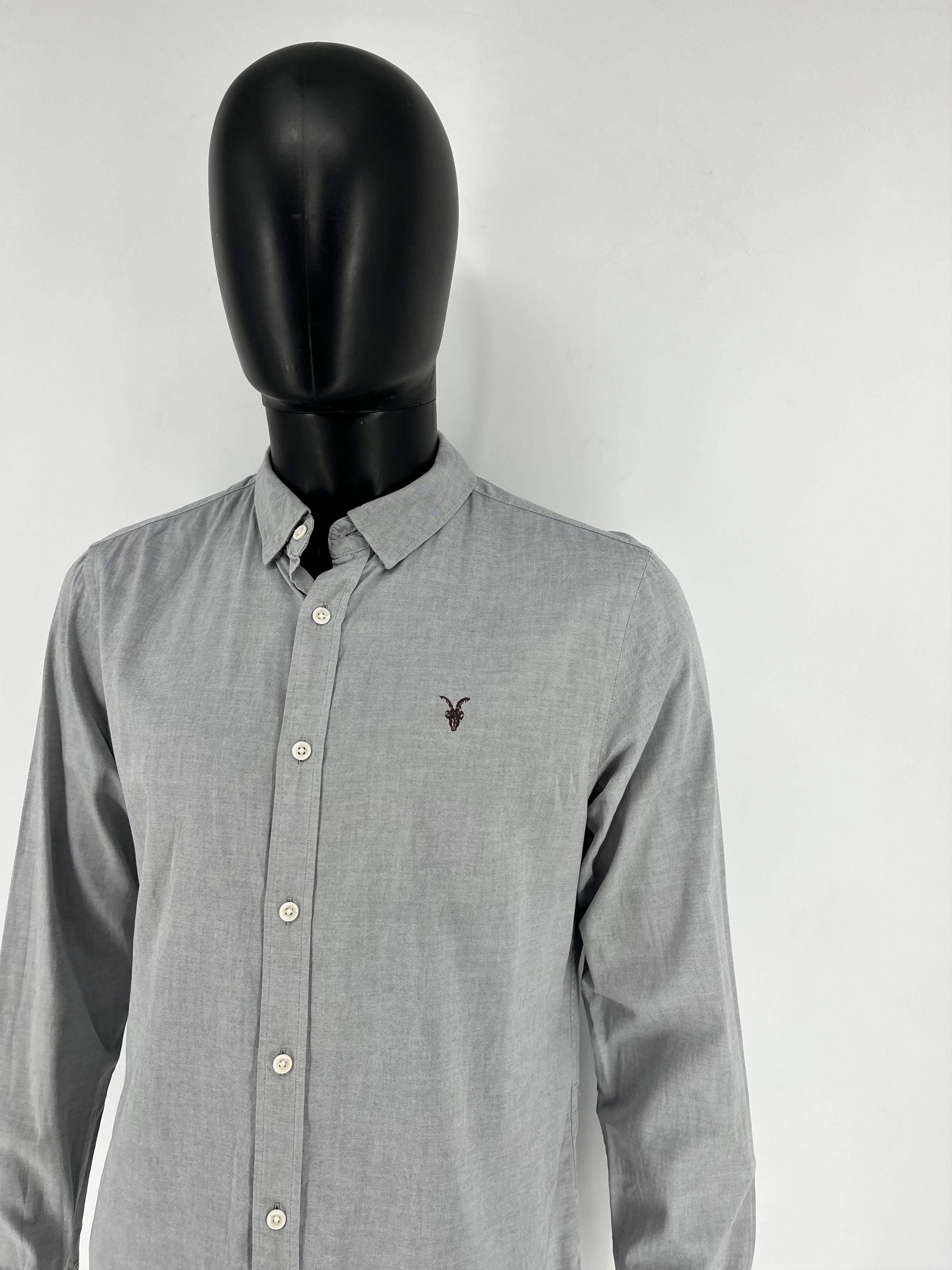 Allsaints Allsaints Shirts Button Up Streetwear Y2k Style Size M Size US M / EU 48-50 / 2 - 4 Thumbnail