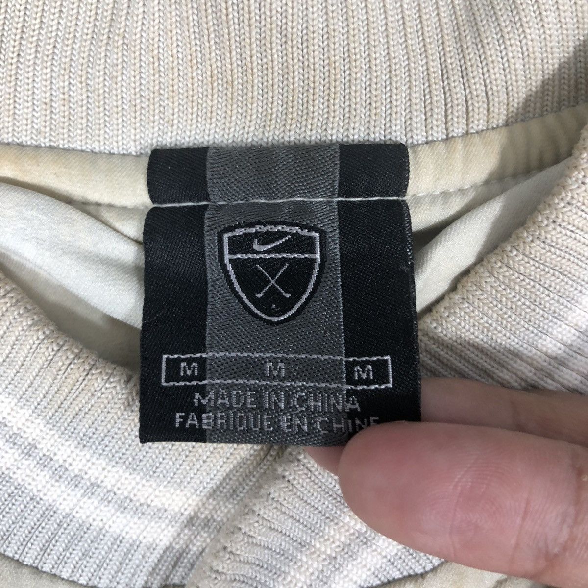 Nike × Vintage Vintage NIKE GOLF Nylon Sweatshirt Double Layer Streetwear Size US M / EU 48-50 / 2 - 5 Thumbnail