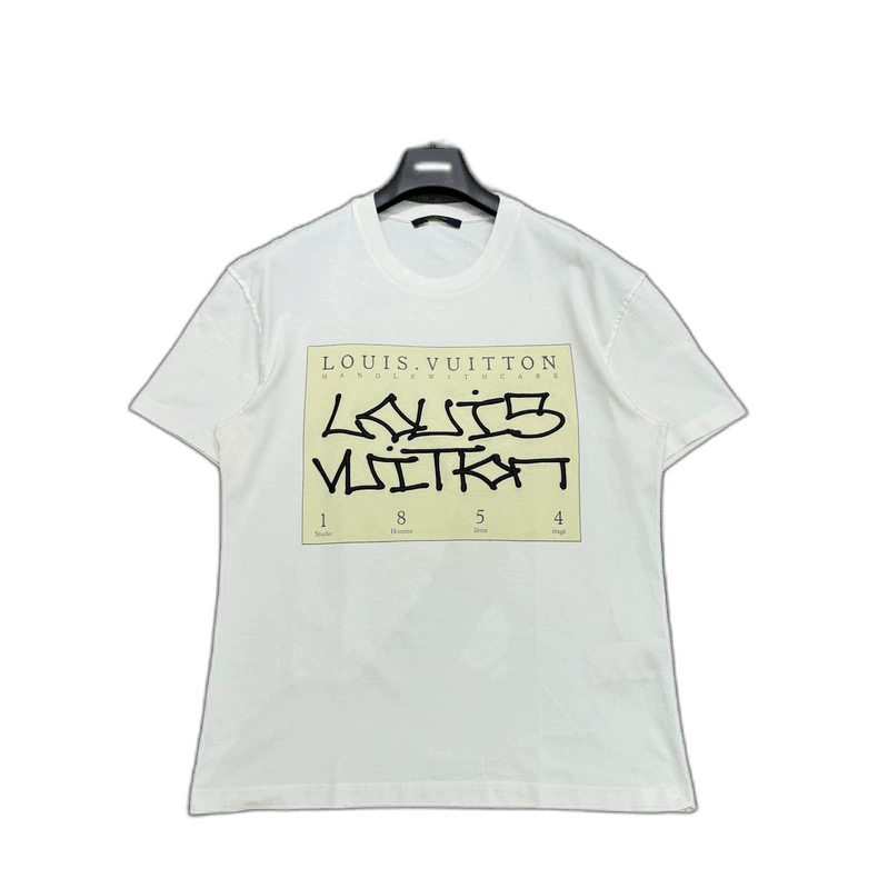 Louis Vuitton × Nigo Louis Vuitton Embroidered Mockneck Tee