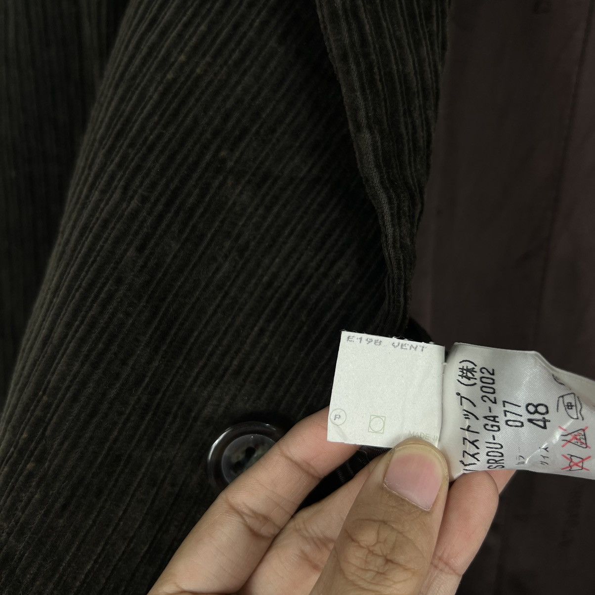 Dolce & Gabbana 🔥 DOLCE & GABBANA CORDUROY BLAZER JACKET MADE IN ITALY Size US M / EU 48-50 / 2 - 15 Thumbnail