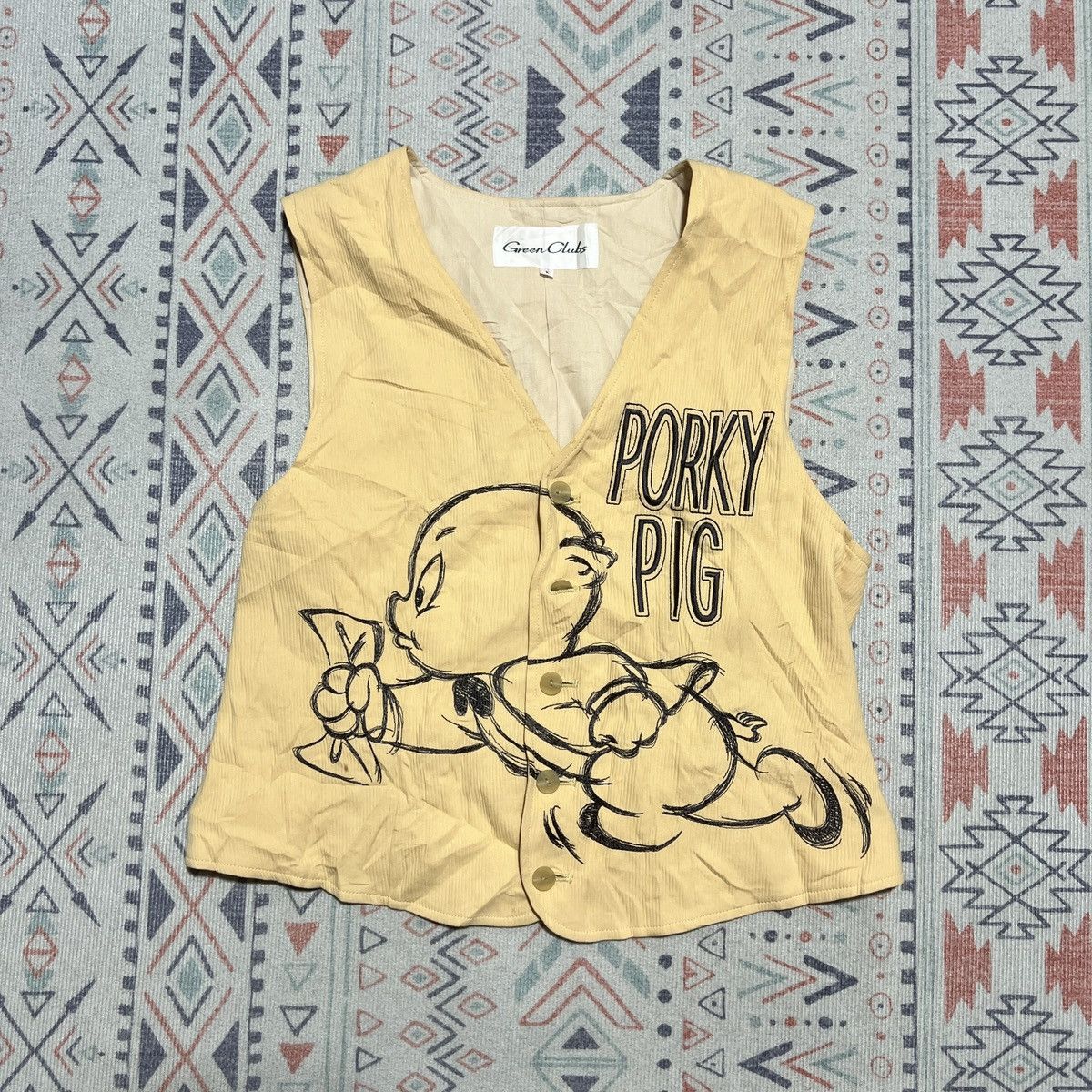 Warner Bros Warner Bros Porky Pig Vest Size US L / EU 52-54 / 3 - 1 Thumbnail