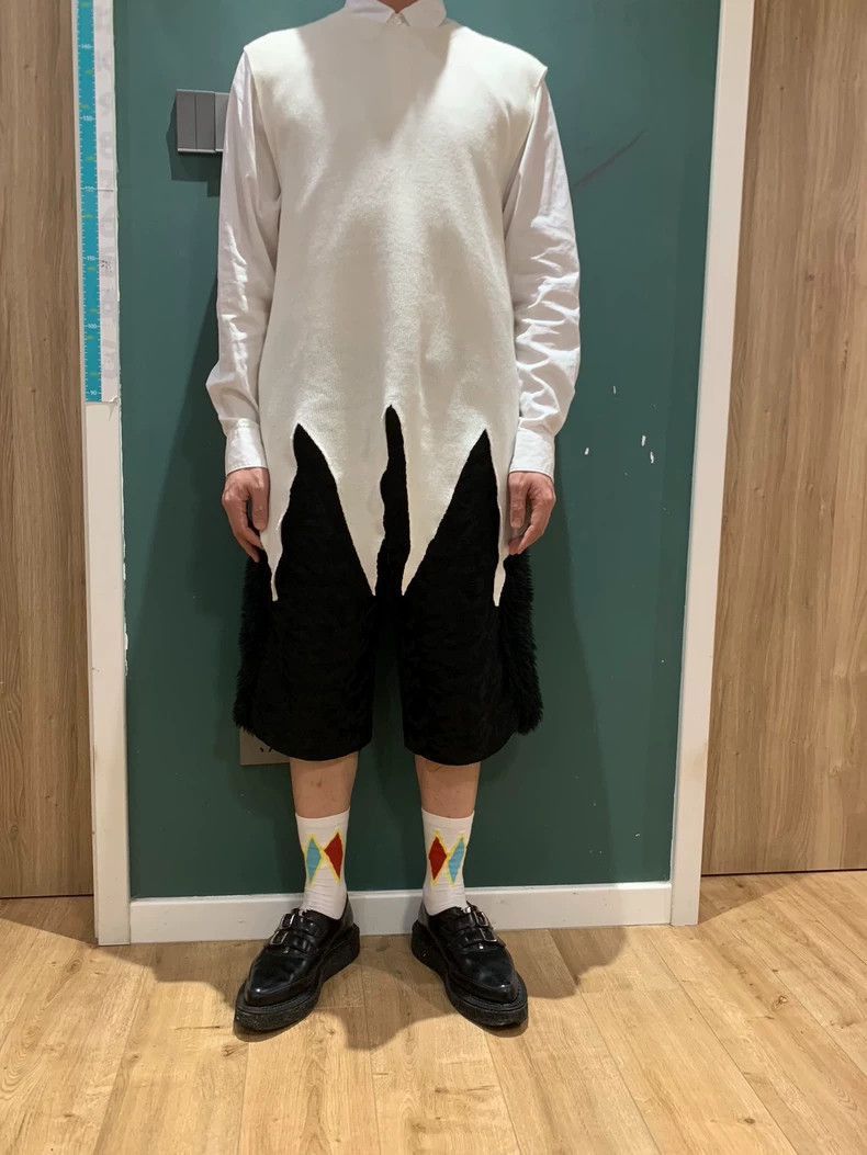 Comme des Garcons Comme des Garcons Homme Plus Kawakubo men's main knit vest Size US M / EU 48-50 / 2 - 2 Thumbnail