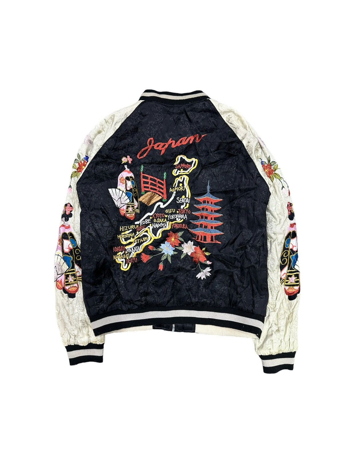 Toyo Enterprises Vintage Japanese Brand Sukajan Reversible Jacket Size US M / EU 48-50 / 2 - 24 Thumbnail