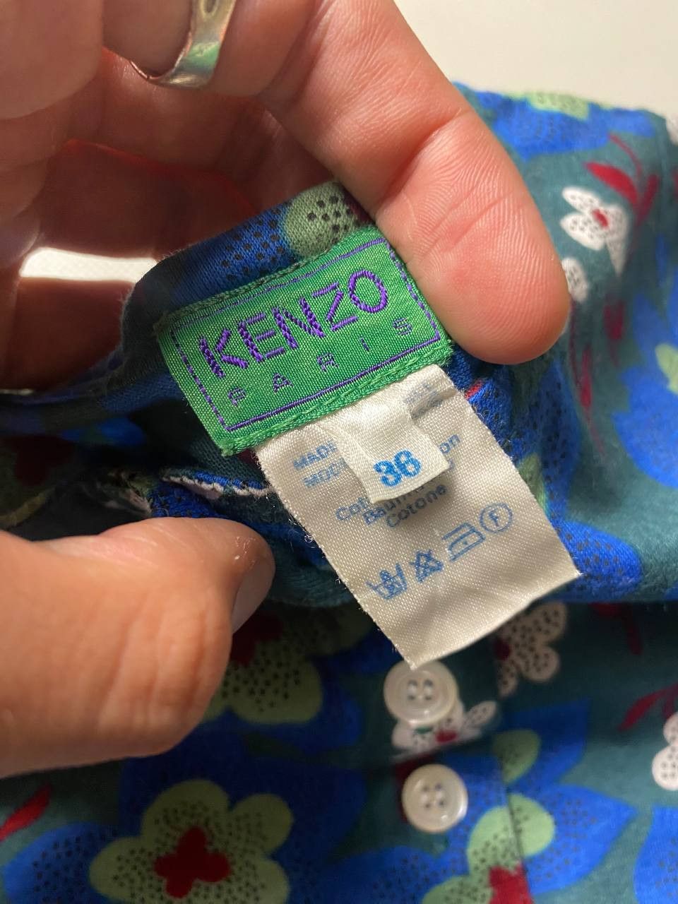 Kenzo × Vintage Retro Vintage Tops Kenzo Size S / US 4 / IT 40 - 5 Thumbnail