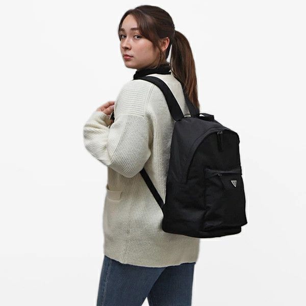 Prada o1mt1gz1224 Size: OS / Leather Backpack in Black Size ONE SIZE - 5 Thumbnail