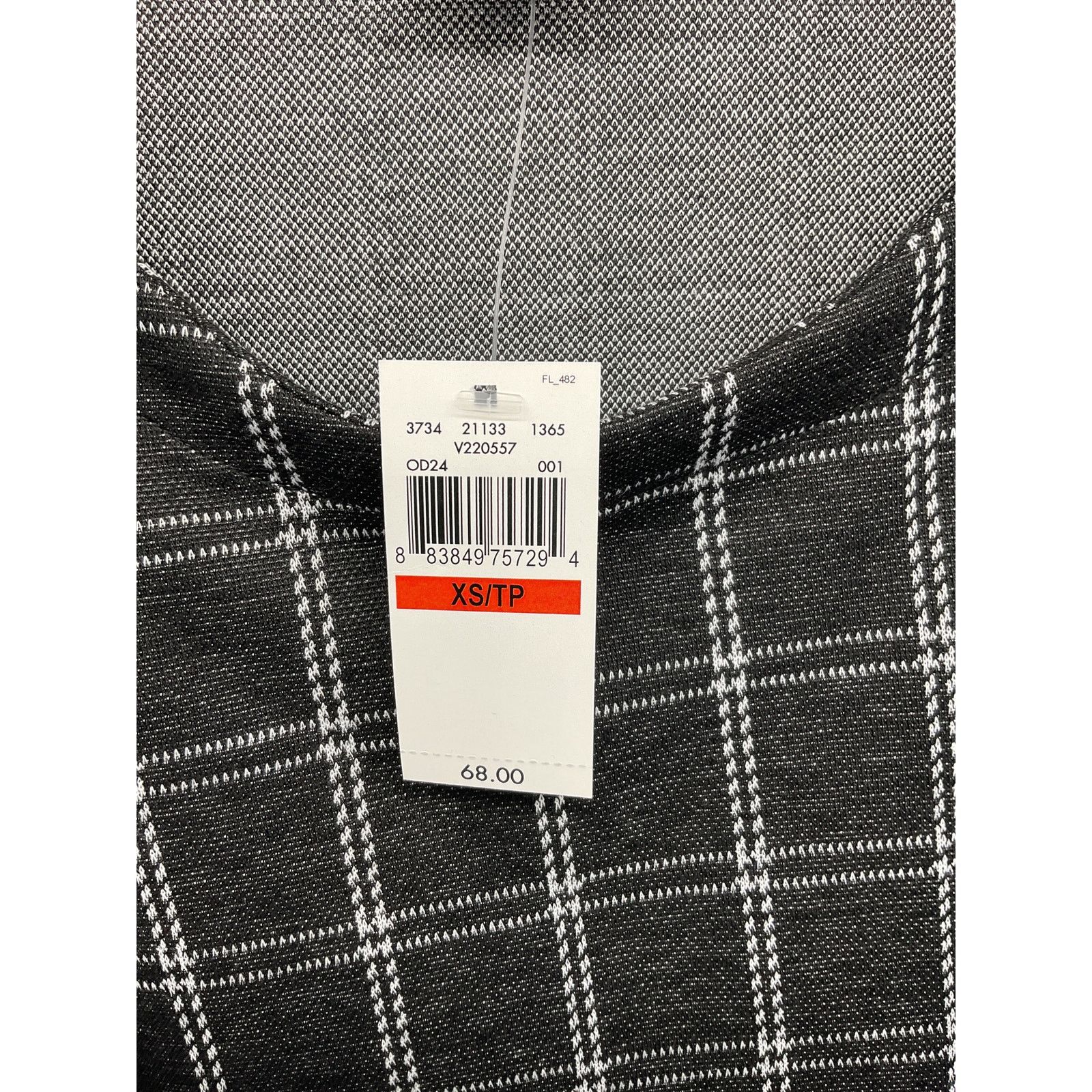 Van Heusen Van Heusen women’s short sleeve black & white top - Size XS Size XS / US 0-2 / IT 36-38 - 3 Thumbnail