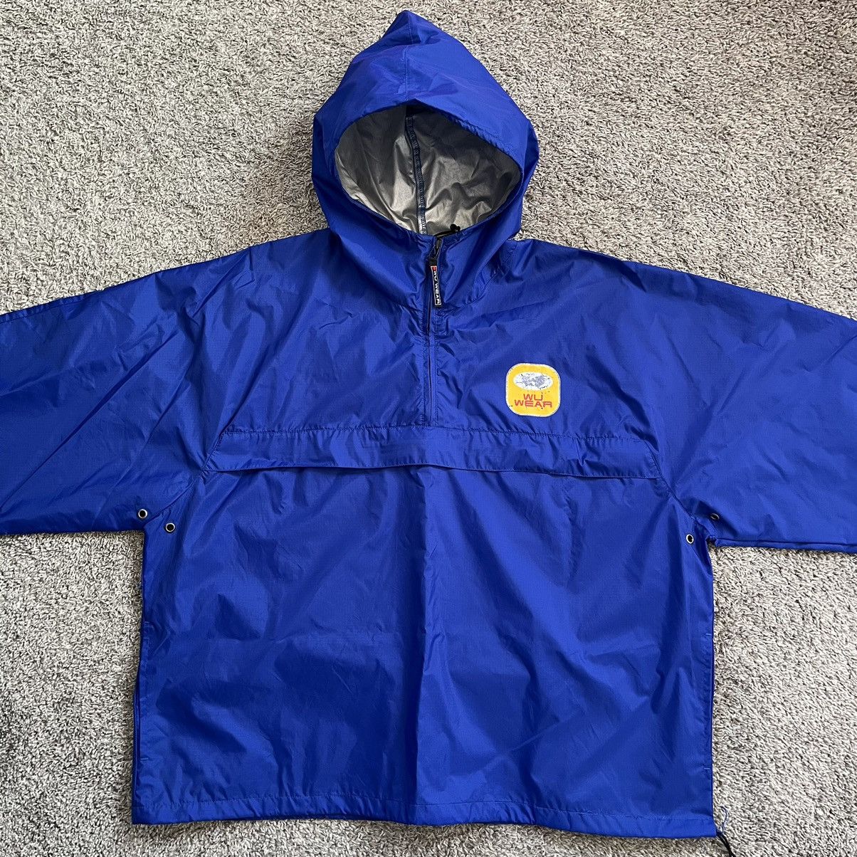 Wu-Tang Clan 🔴Wu-Wear Jacket Size XL Wu-Tang Blue Windbreaker Hoodie Rare Size US XL / EU 56 / 4 - 3 Thumbnail