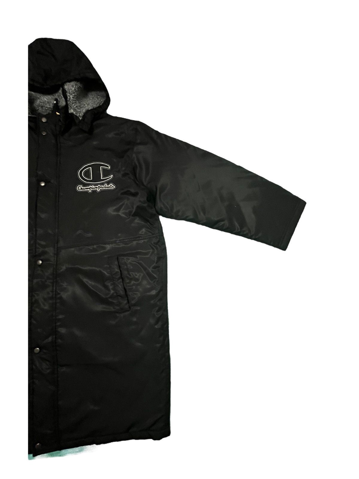 Champion × Vintage Vintage Champion Sherpa Lined Embroidered Hooded Rain Coat Size US M / EU 48-50 / 2 - 3 Thumbnail