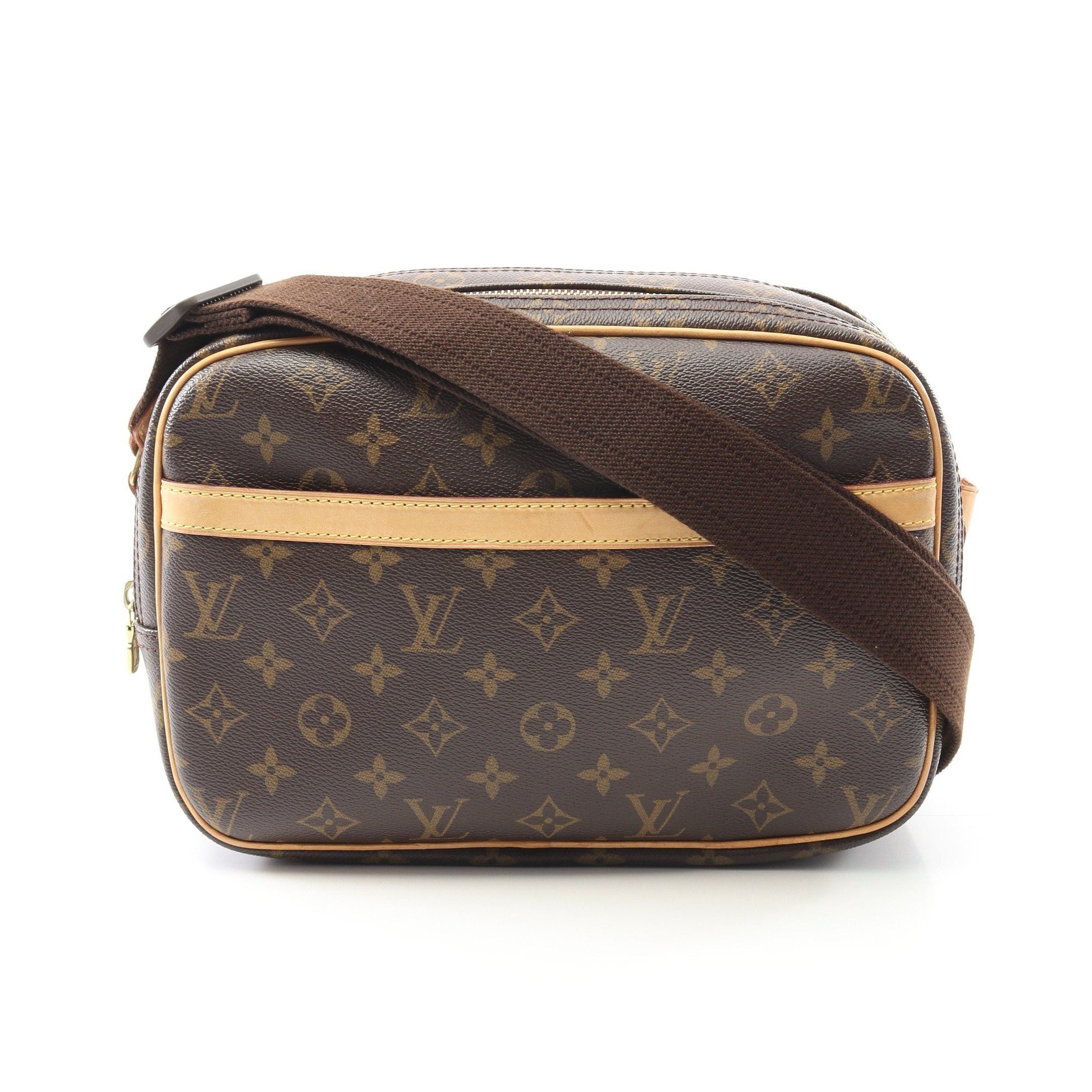 Louis Vuitton Louis Vuitton Reporter Pm Monogram Shoulder Bag Leather Brown Size ONE SIZE - 1 Thumbnail