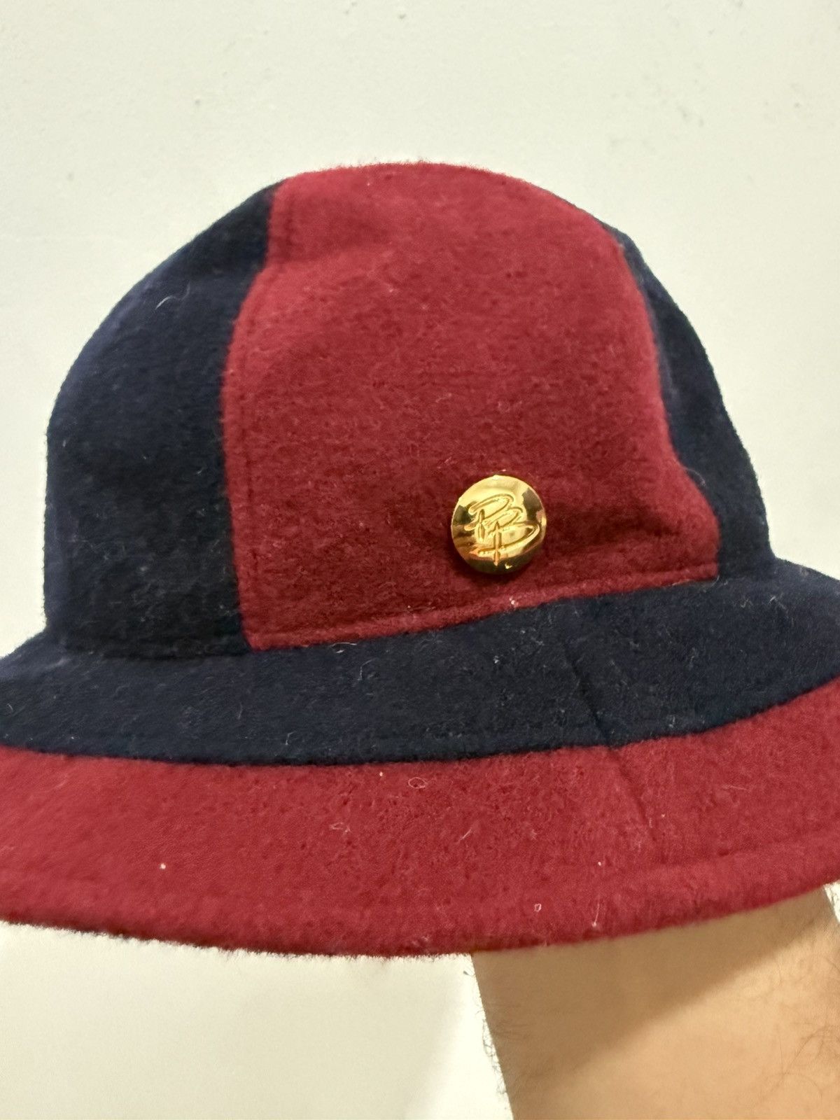 Balmain VTG Pierre Balmain PB Bucket Hat Size ONE SIZE - 3 Thumbnail