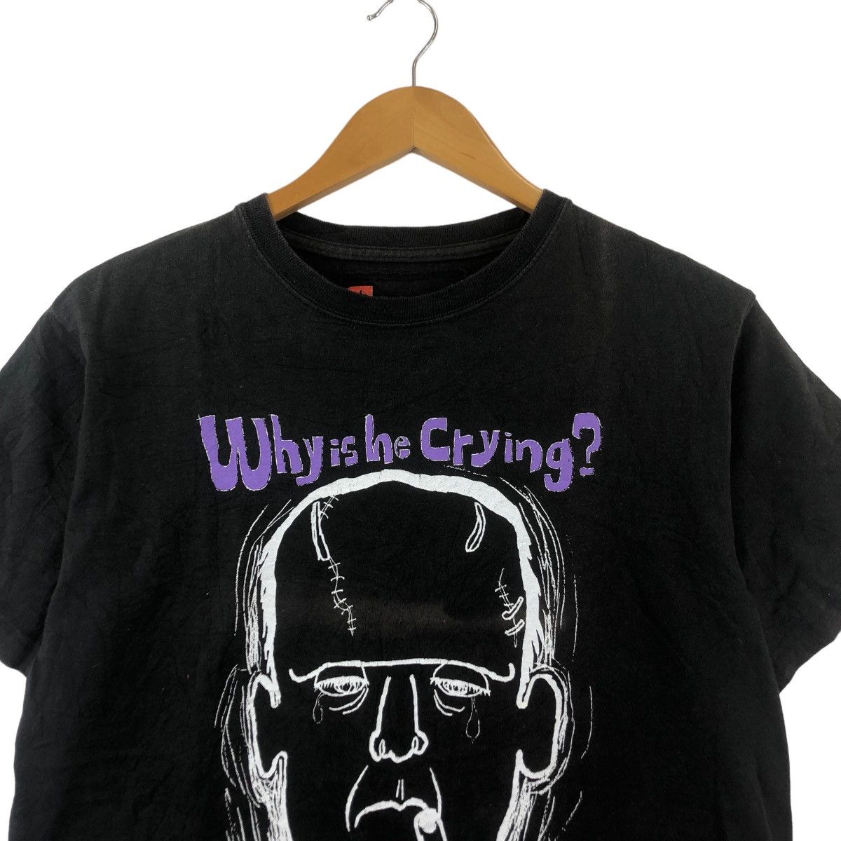 Vintage Vintage FRANKENSTEIN MOVIE FILM Crybaby Monster Manga Tee Size US M / EU 48-50 / 2 - 2 Thumbnail