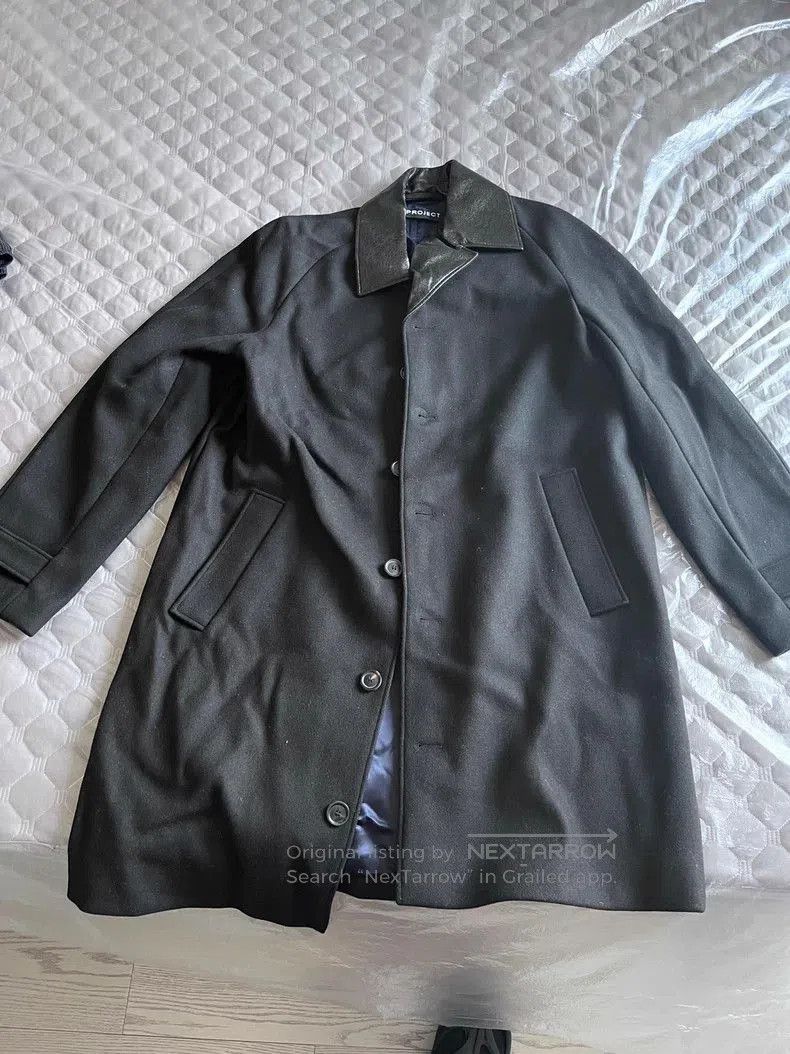 Yohji Yamamoto Y/Project Black Wool Coat S. Size US S / EU 44-46 / 1 - 1 Thumbnail