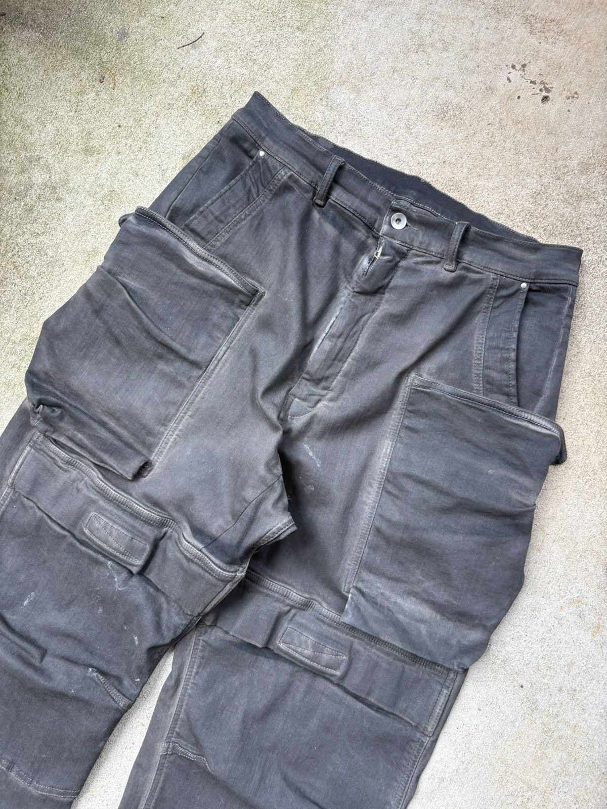 Rick Owens Rick Owen’s Lido Stephan SS24 Cargo Pants Size US 33 - 4 Thumbnail