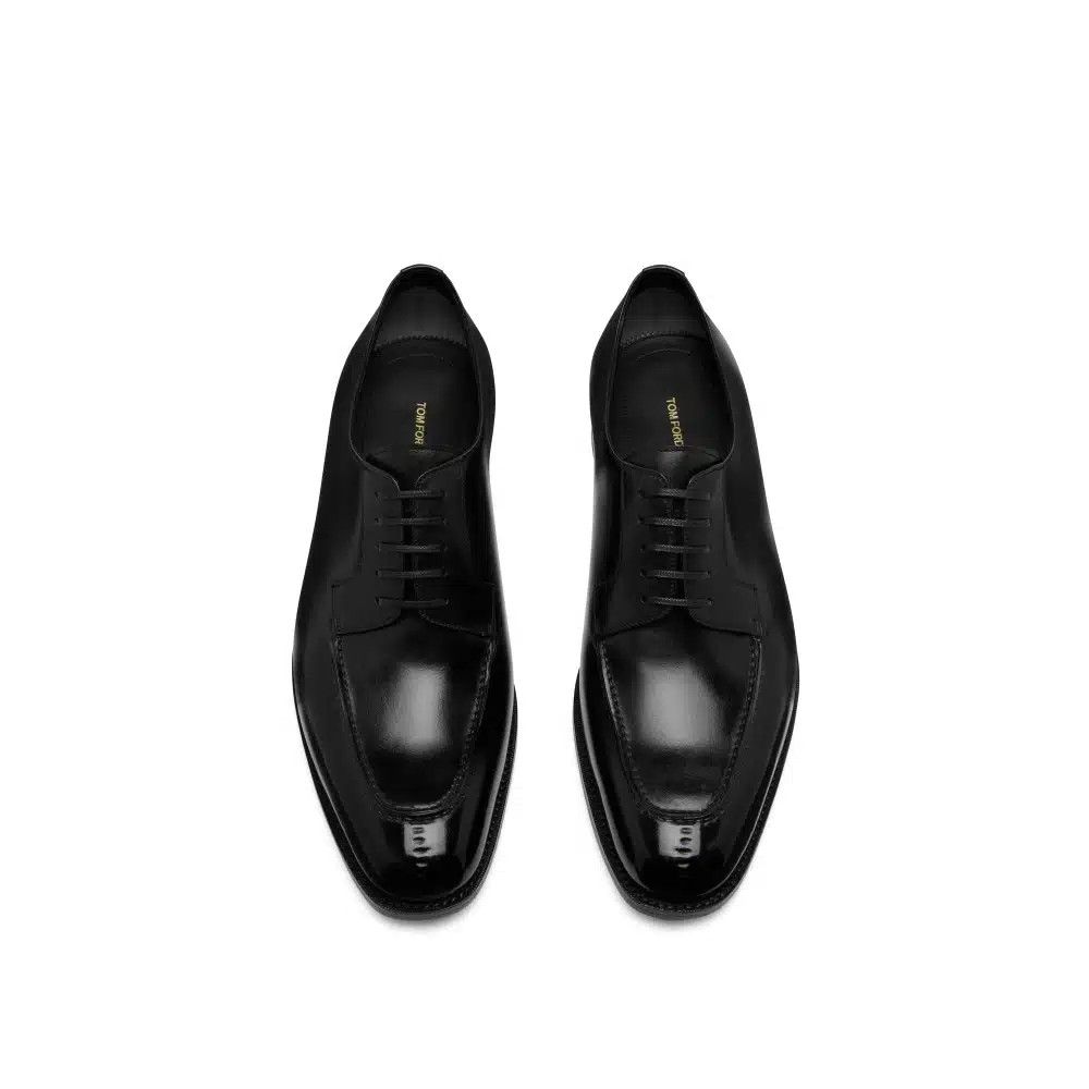Tom Ford o1loc1c0326 J1503 Size: 11 TF /Leather Tudor Lace-up Shoes Size US 11 / EU 44 - 2 Thumbnail