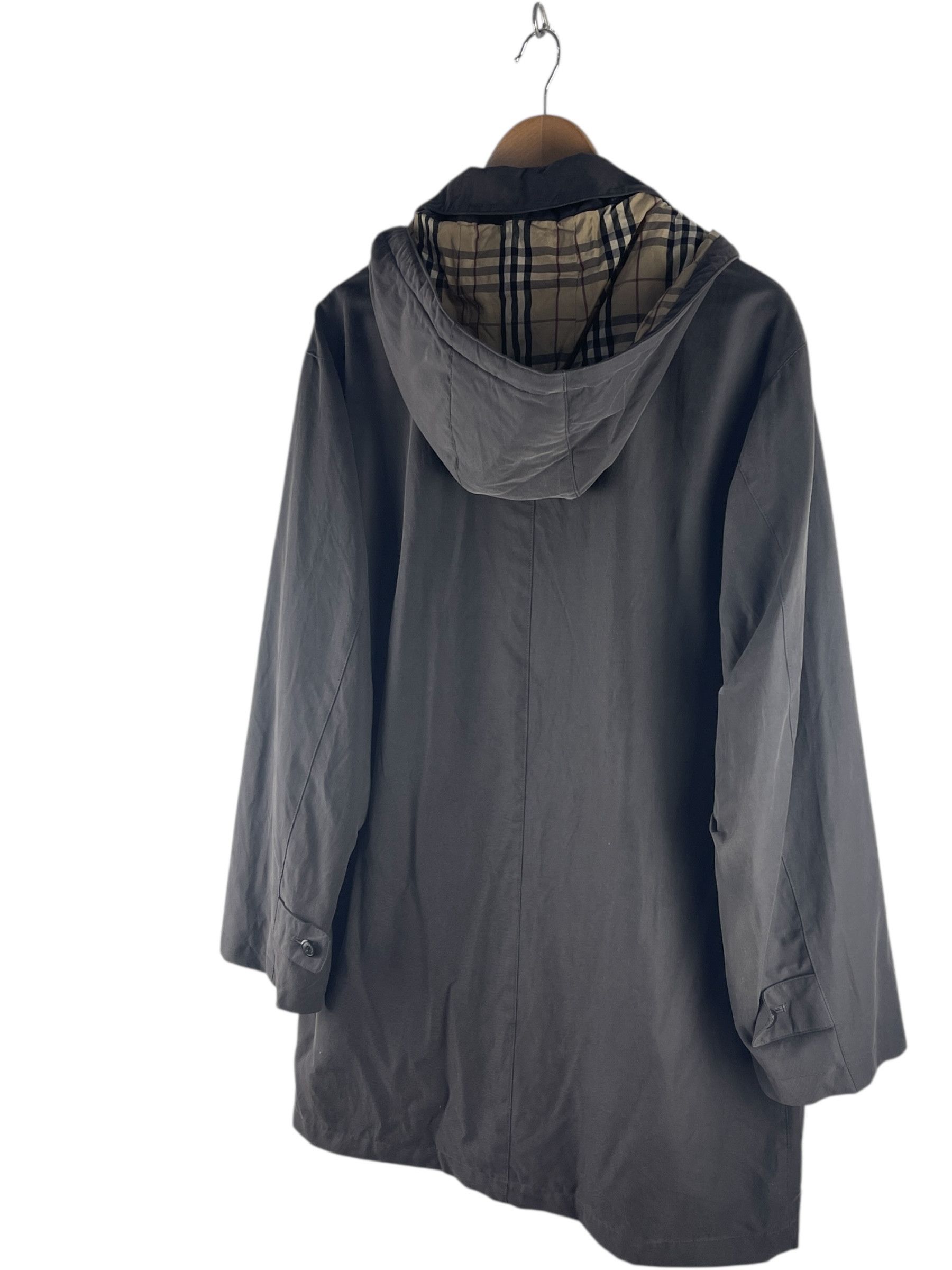 Burberry Burberry London Hooded Coat Jacket Size L / US 10 / IT 46 - 7 Thumbnail