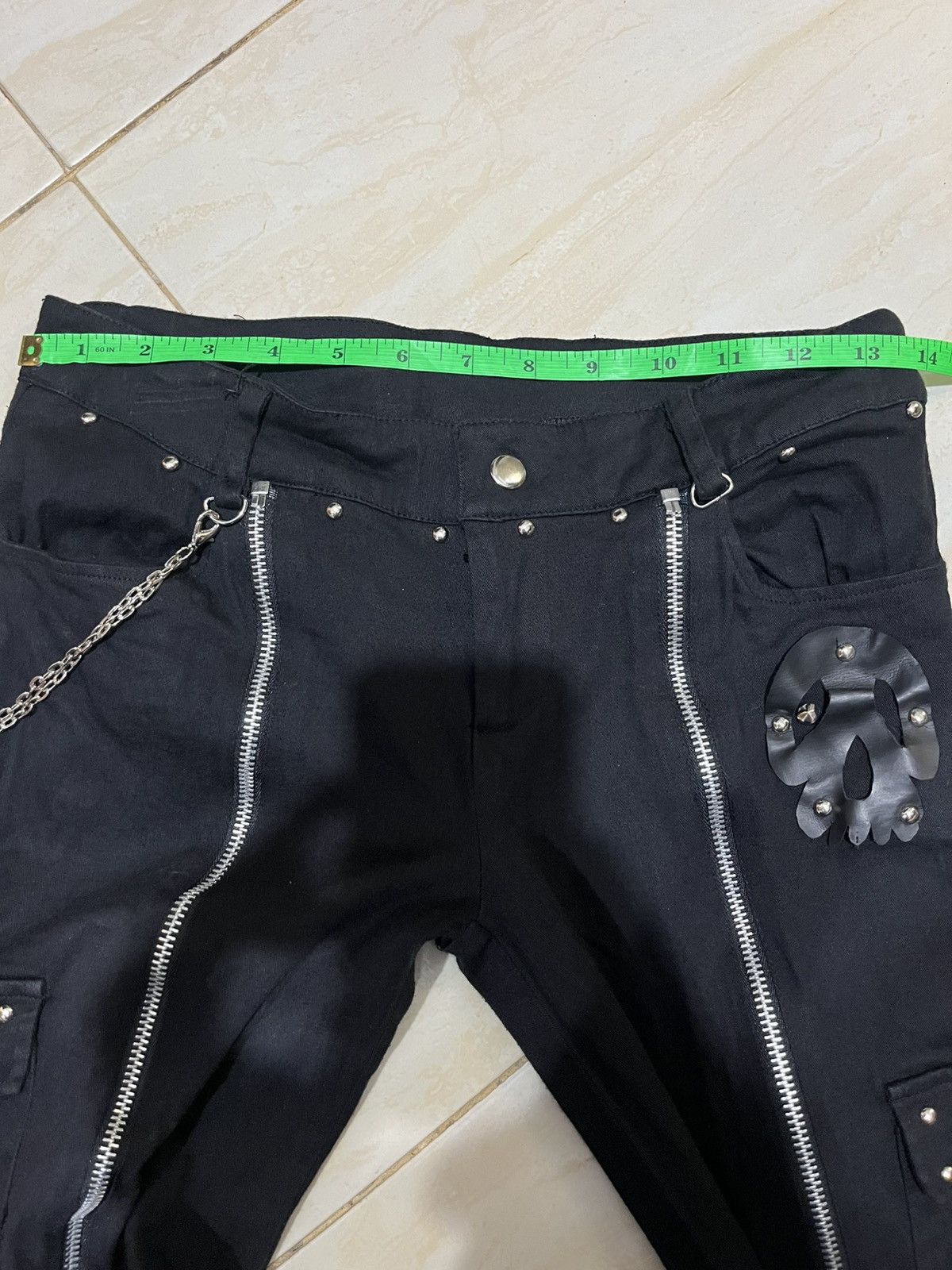 Japanese Brand Seditionaries bondage Punk skinny strecth pants Size 27" / US 4 / IT 40 - 11 Thumbnail