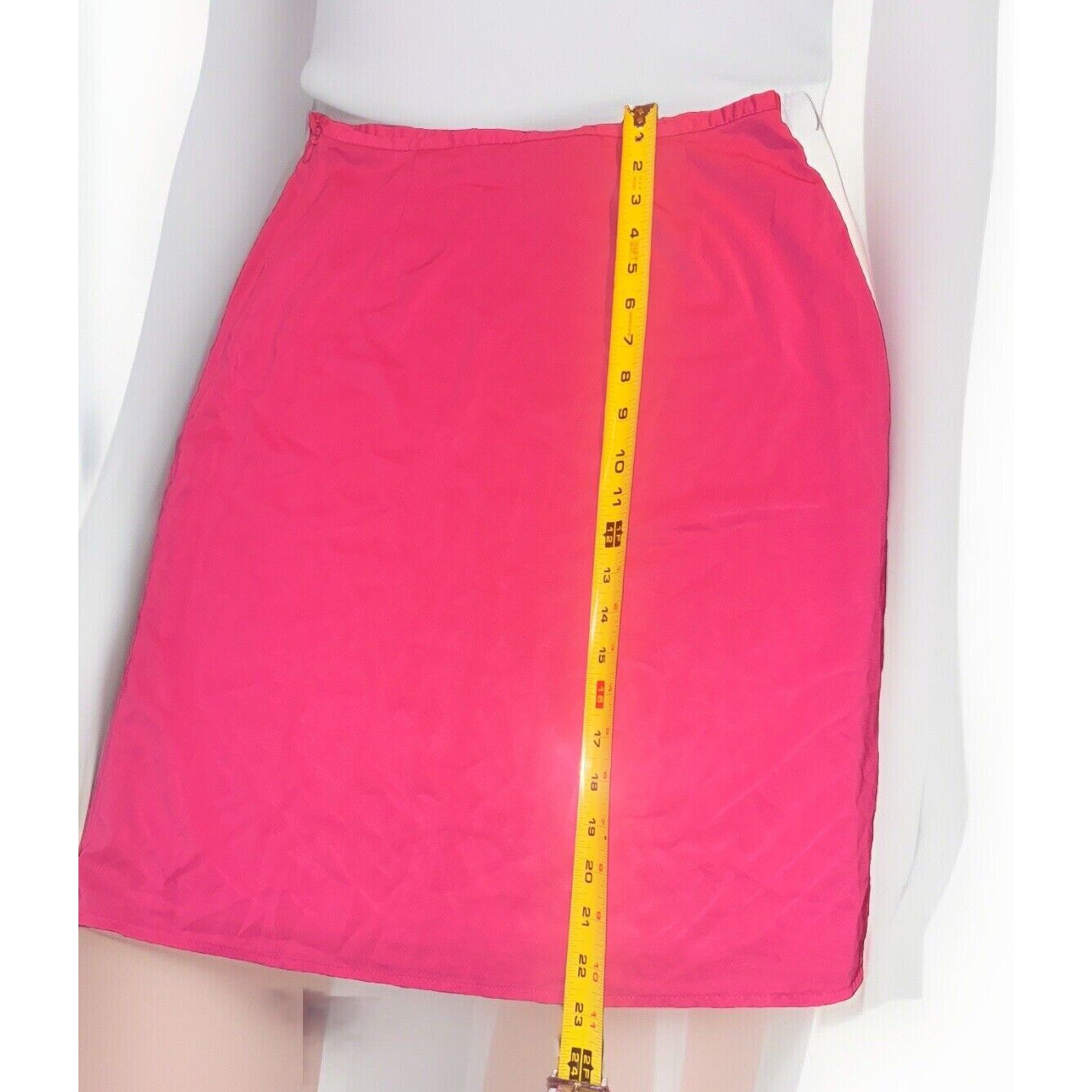 Other The Limited Stretch pencil skirt orange pink lined Solid str Size 27" / US 4 / IT 40 - 1 Thumbnail