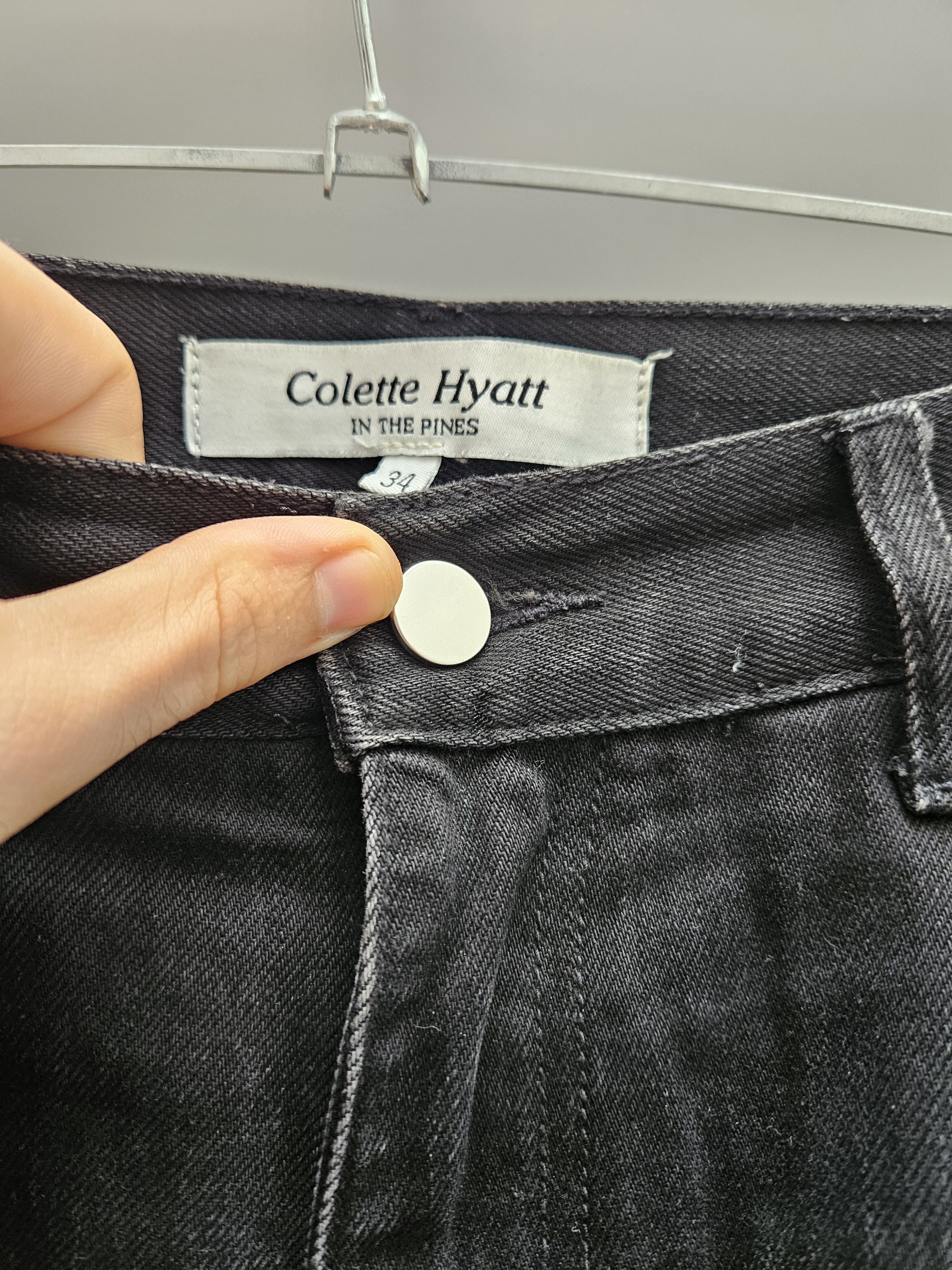 Colette Hyatt × Somar Valley Denim Black Size US 34 / EU 50 - 5 Thumbnail