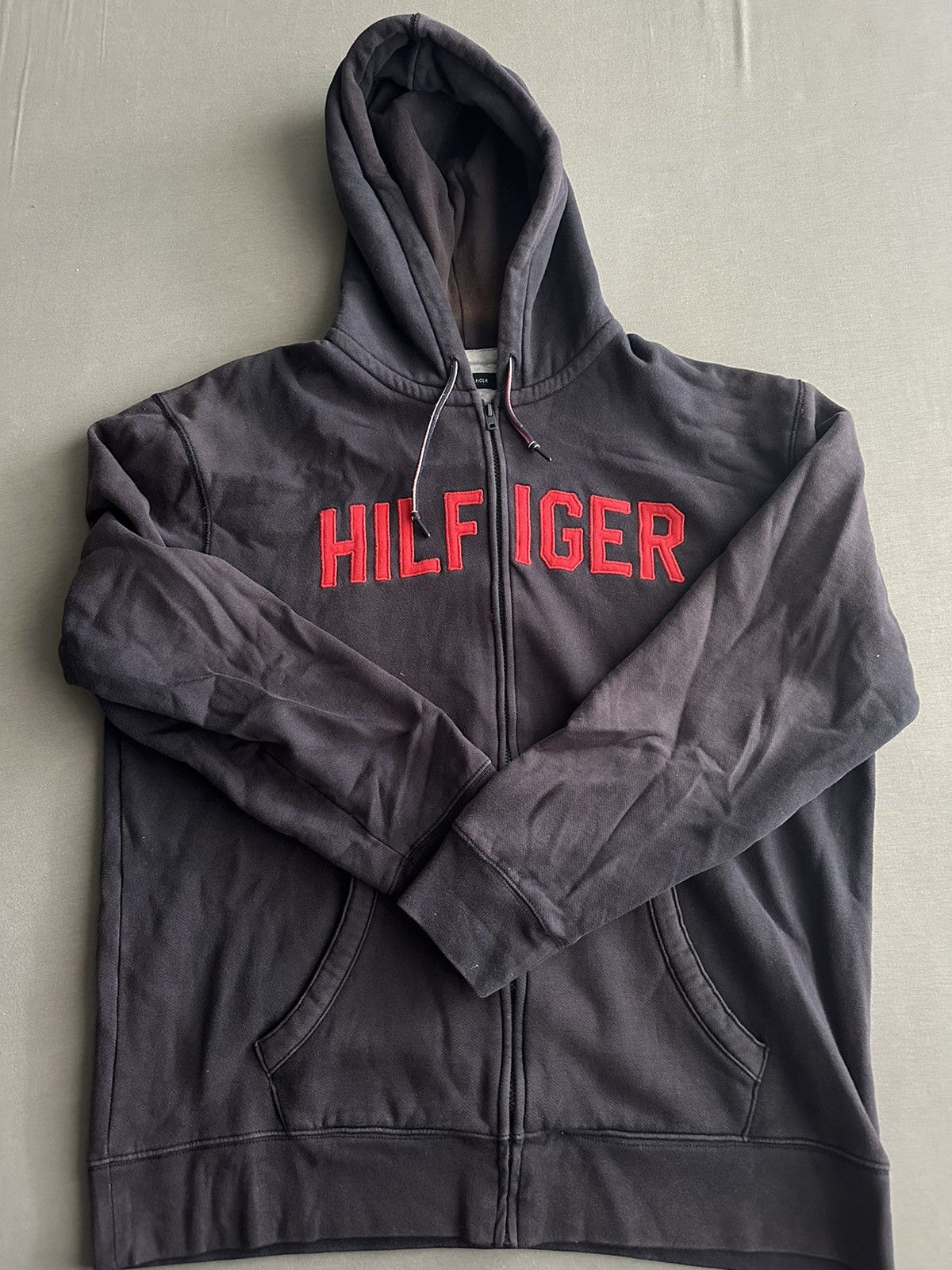 Tommy Hilfiger × Vintage Vintage Hilfiger Hoodie Size US XXL / EU 58 / 5 - 1 Thumbnail