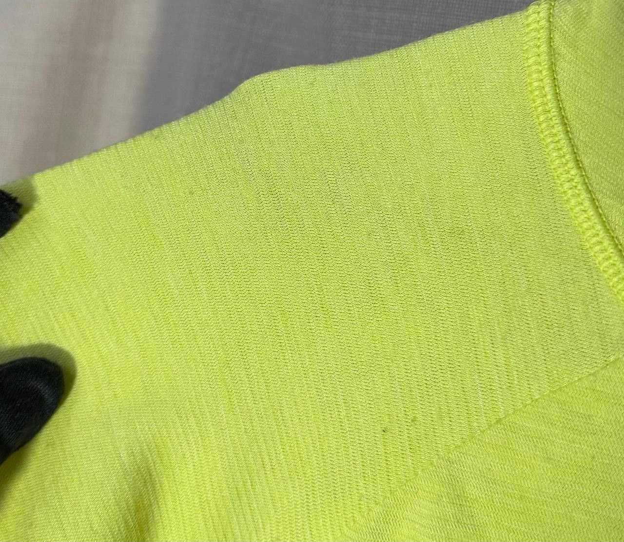 Adidas × Stella McCartney Adidas by Stella McCartney T-shirt 1/2 zip green wool mixed Size S / US 4 / IT 40 - 5 Thumbnail