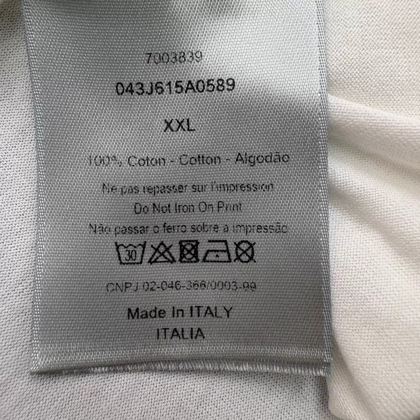 Dior Dior Atelier White Slogan SS Tee XXL New Size XXL / US 16-18 / IT 52-54 - 6 Thumbnail