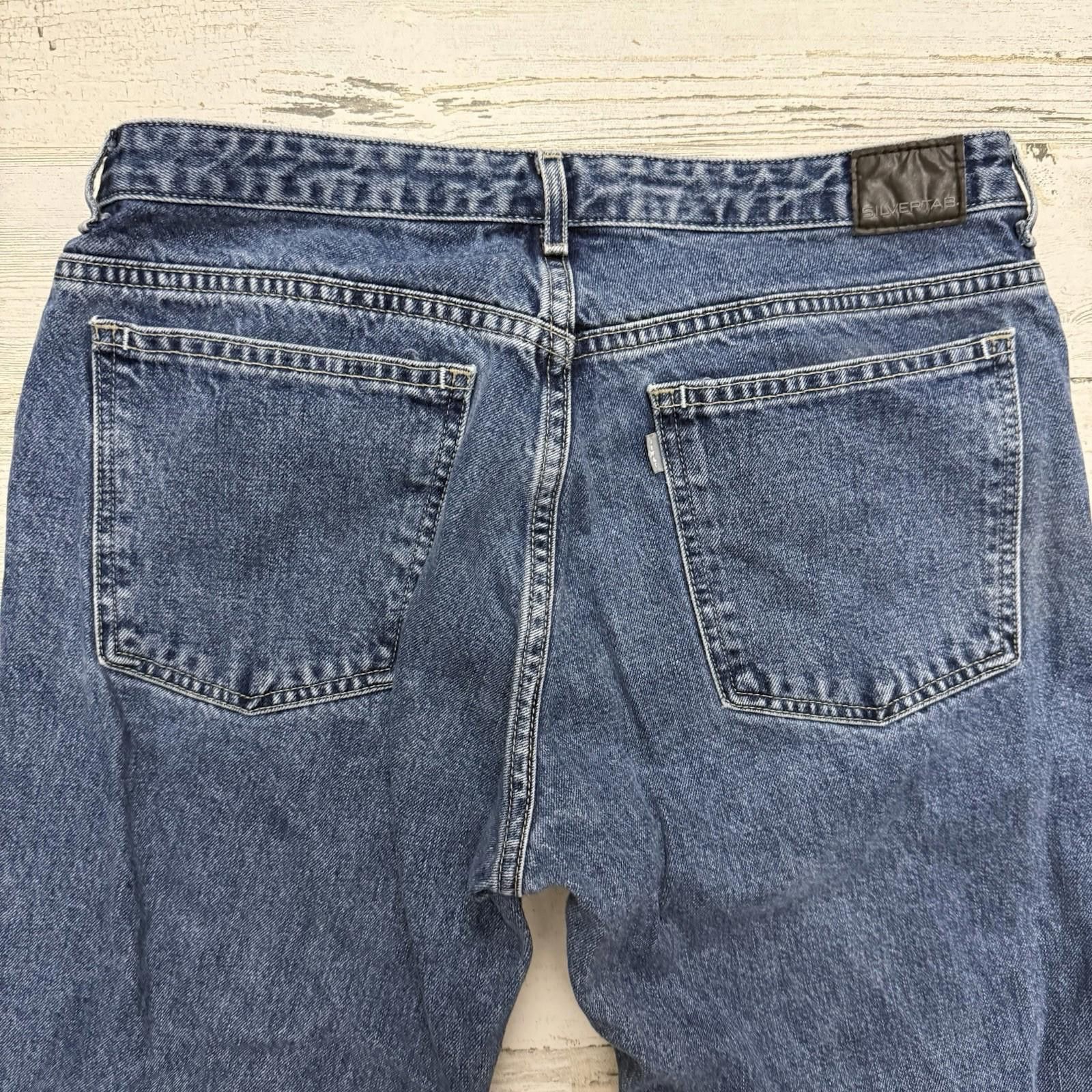 Levi's Levis Silvertab Mid Rise Jeans Size 11 Size 32" / US 10 / IT 46 - 3 Thumbnail