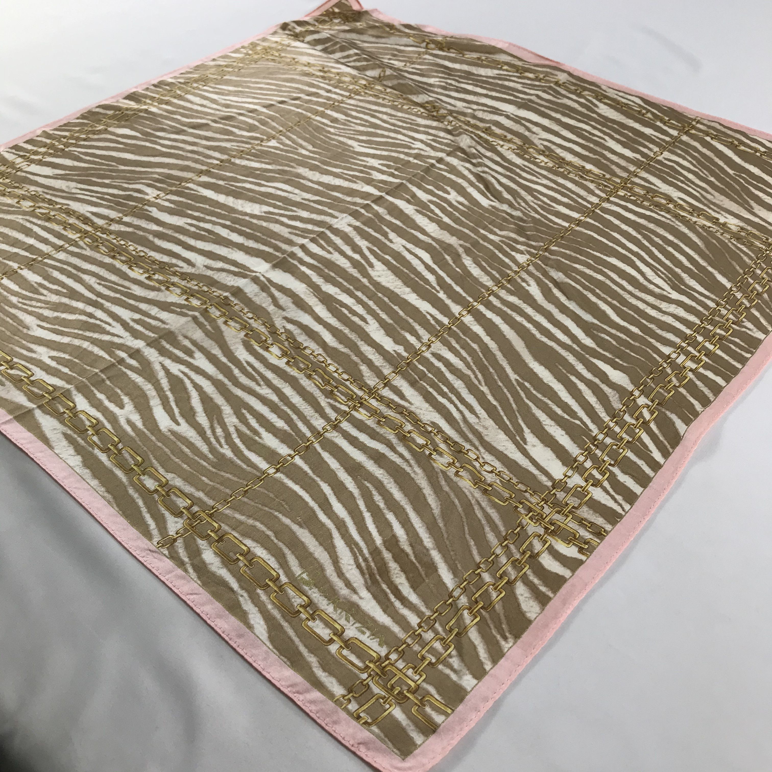 Krizia Uomo Vintage Krizia Uomo Silk Scarf Size ONE SIZE - 3 Thumbnail