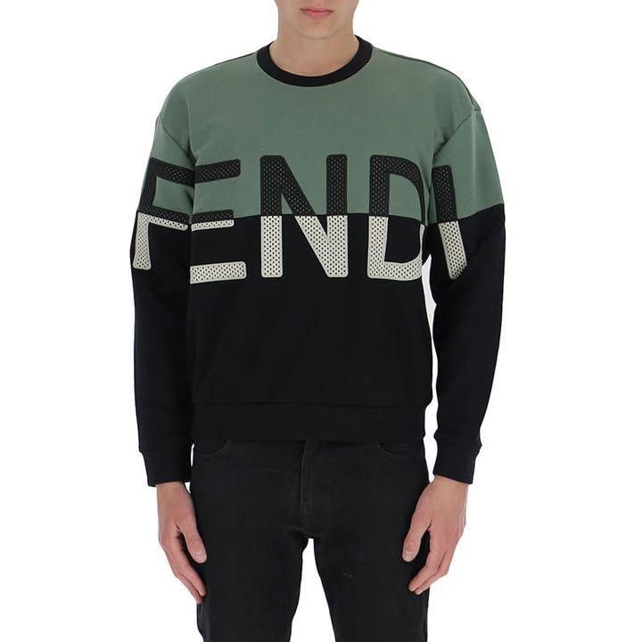 Fendi FENDI Big Logo Sweatshirt 2021 AW Size US M / EU 48-50 / 2 - 1 Thumbnail