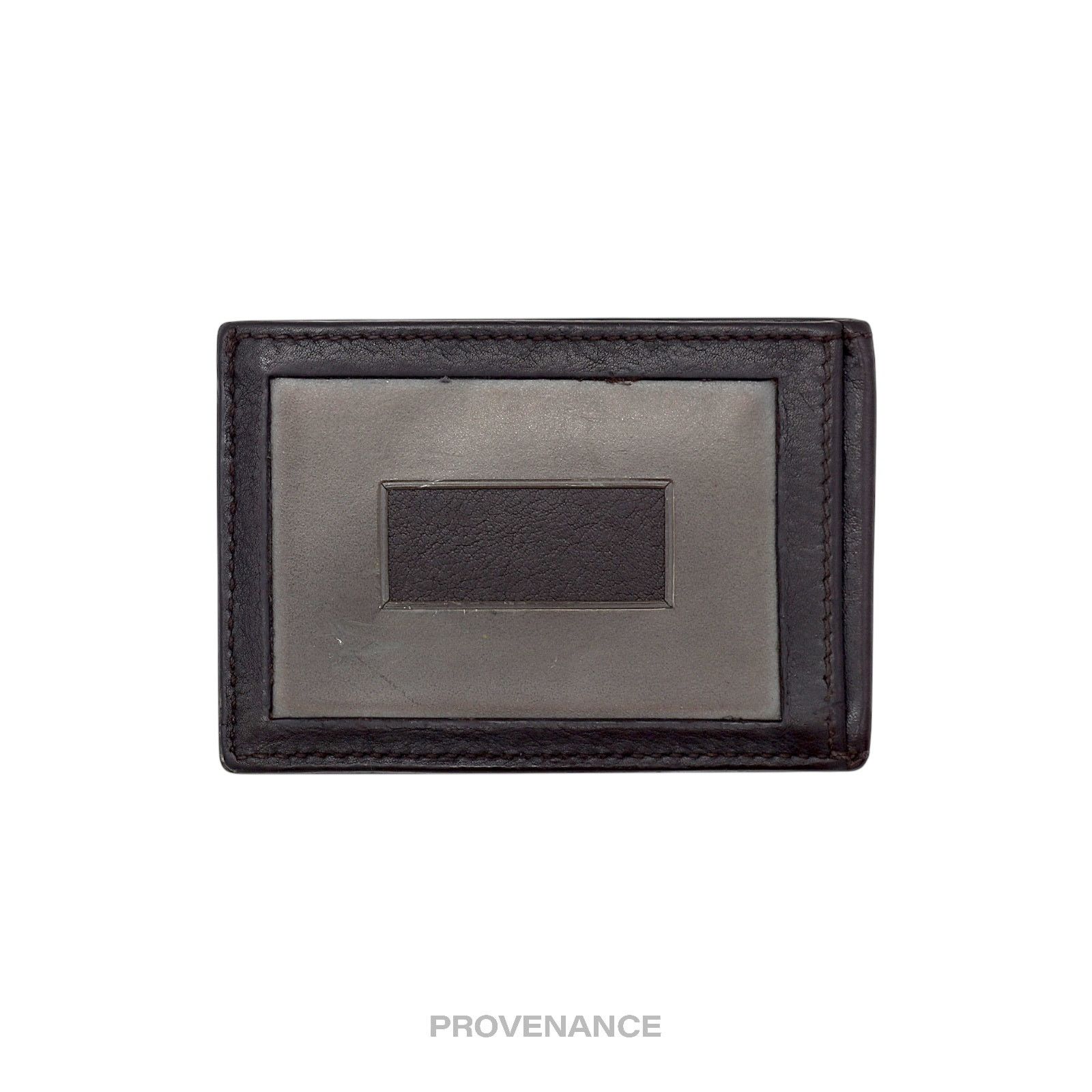 Gucci 🔴 Gucci Card Holder Wallet - Dark Chocolate MicroGuccissima Size ONE SIZE - 2 Thumbnail