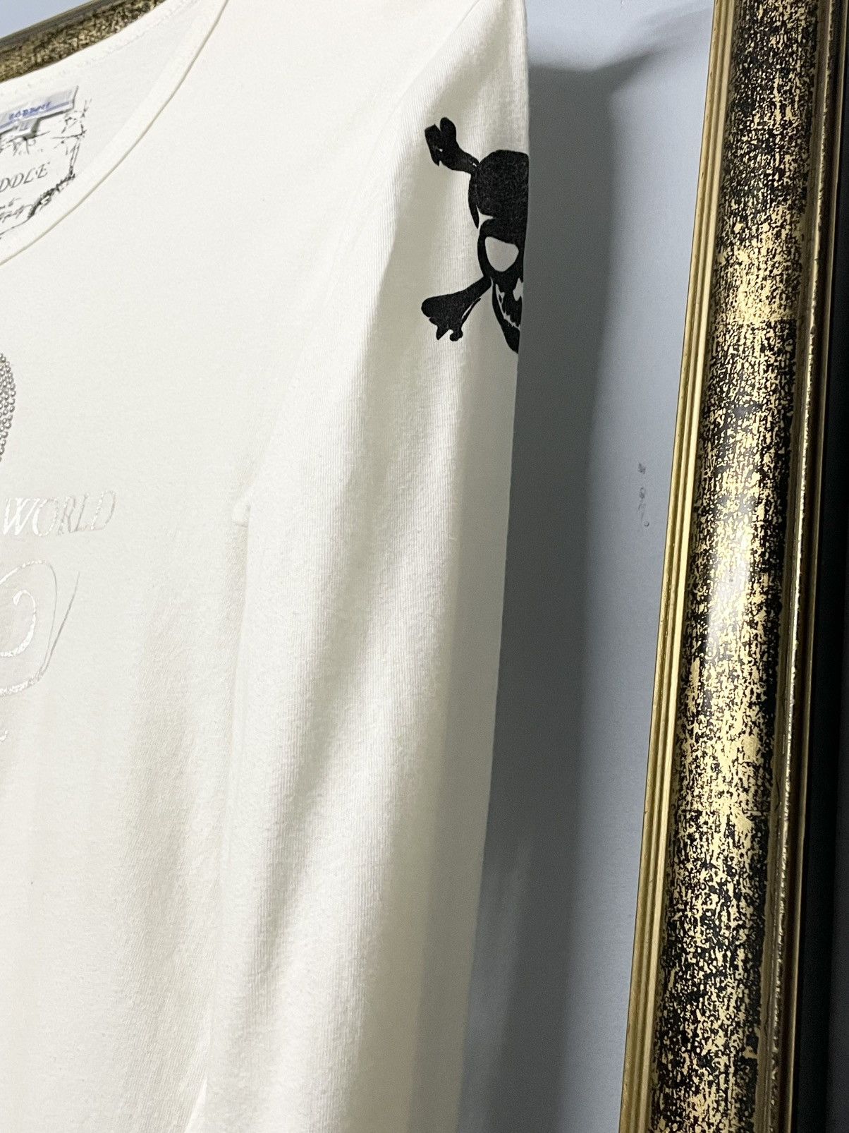 semanticdesign Vintage 1990s Japan Designer Roddle Ambition Punk Skull Tee Size US M / EU 48-50 / 2 - 4 Thumbnail