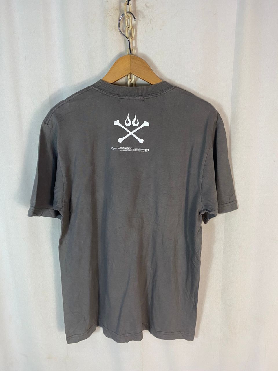 Japanese Brand Space monkey “idiots “ printed tshirt Size US M / EU 48-50 / 2 - 8 Thumbnail