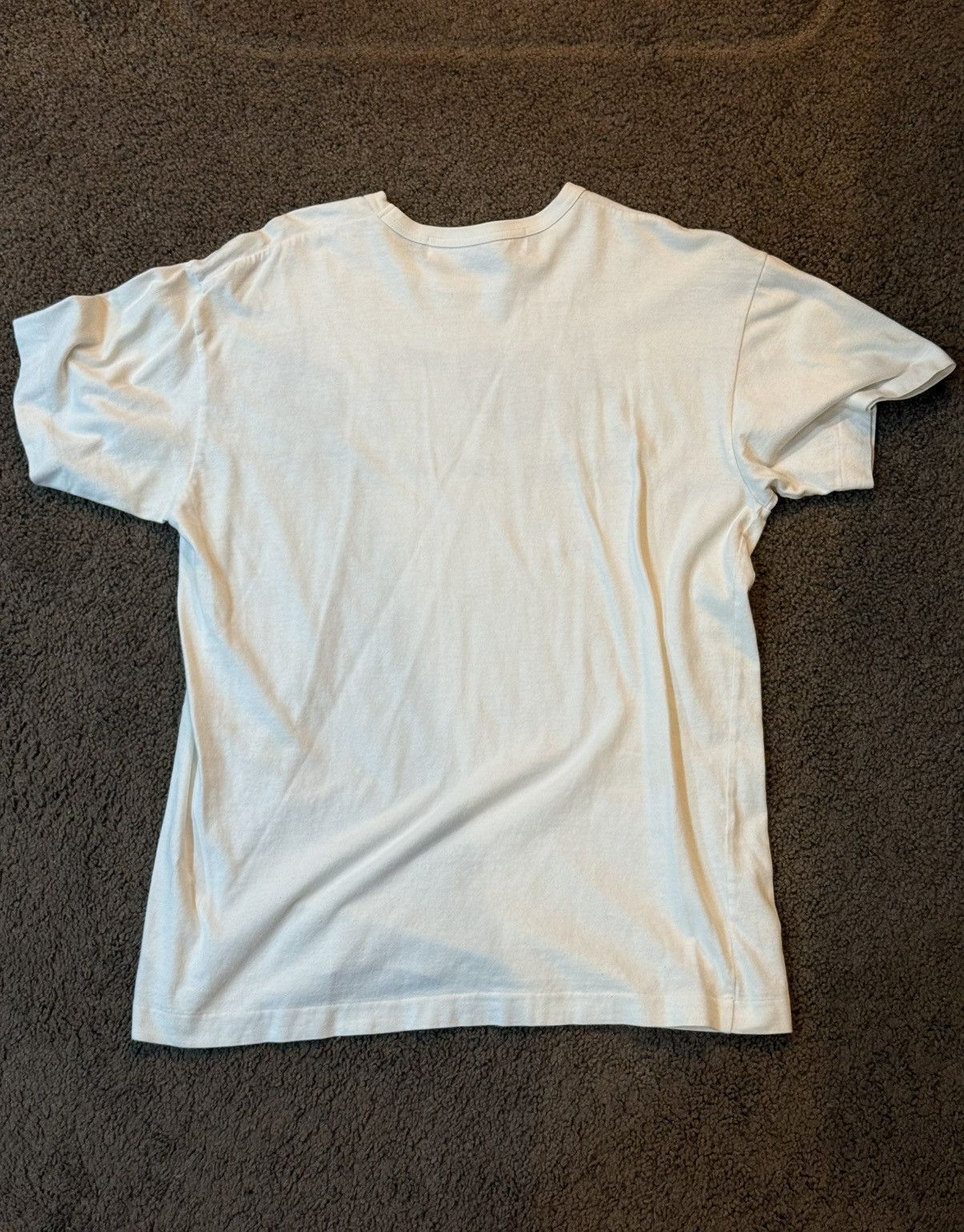 Comme des Garcons Comme des Garçons (CDG) PLAY Inverted Text Logo T-Shirt Size US L / EU 52-54 / 3 - 5 Thumbnail