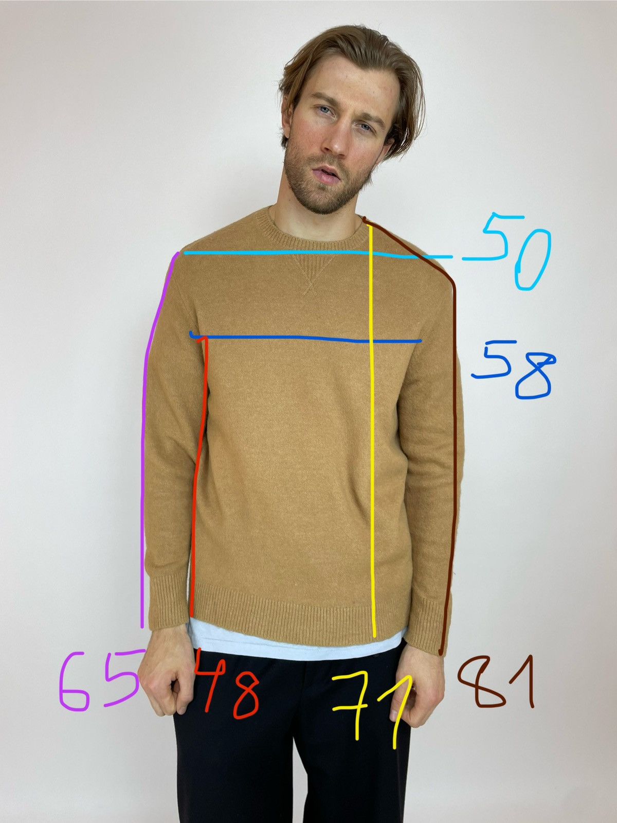 JW Anderson × Uniqlo JW ANDERSON x Uniqlo Wool Blend sweater Mens jumper size L Size US L / EU 52-54 / 3 - 13 Thumbnail