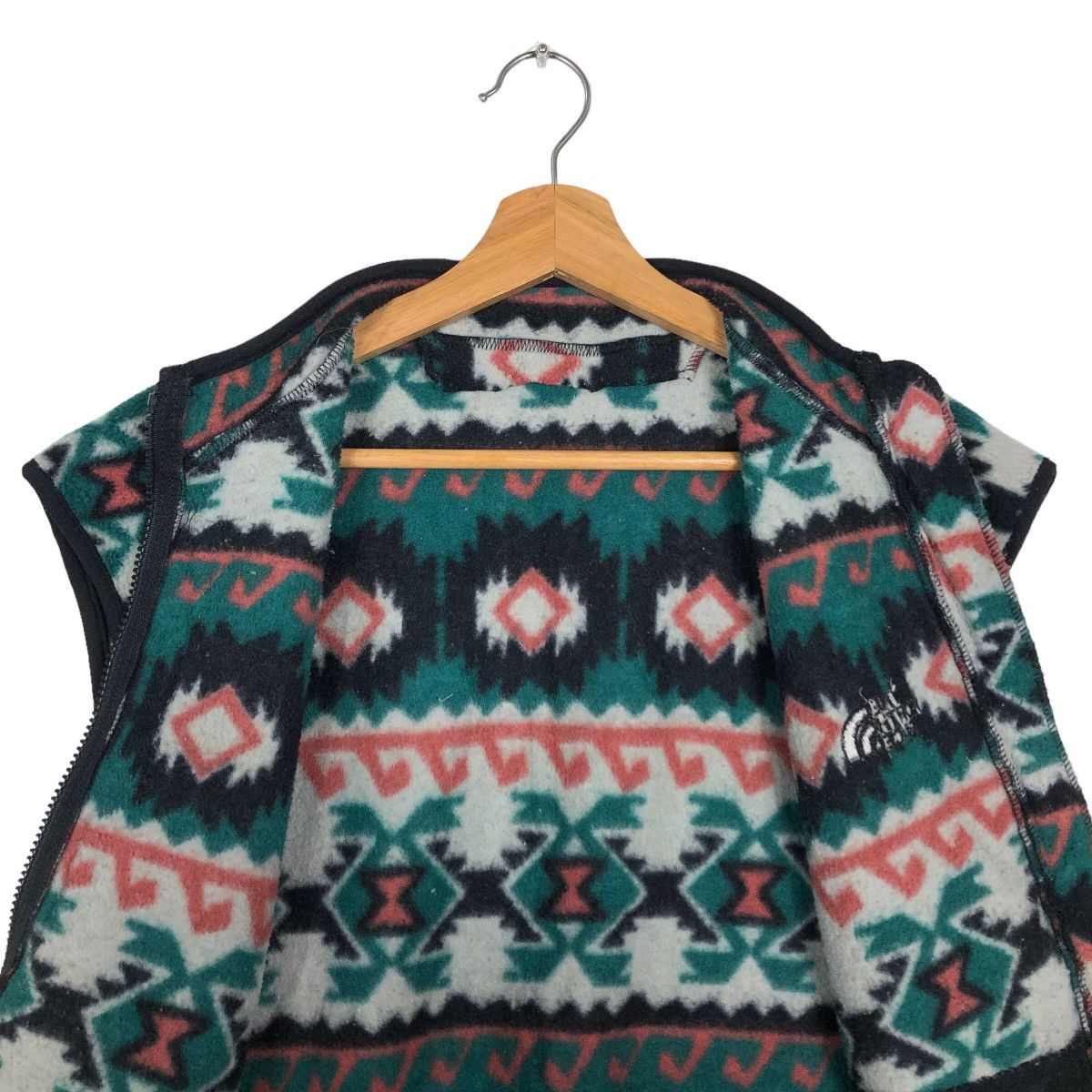 The North Face 🔥90’s Vintage The North Face Fleece Vest Made in USA Aztec Size US M / EU 48-50 / 2 - 11 Thumbnail