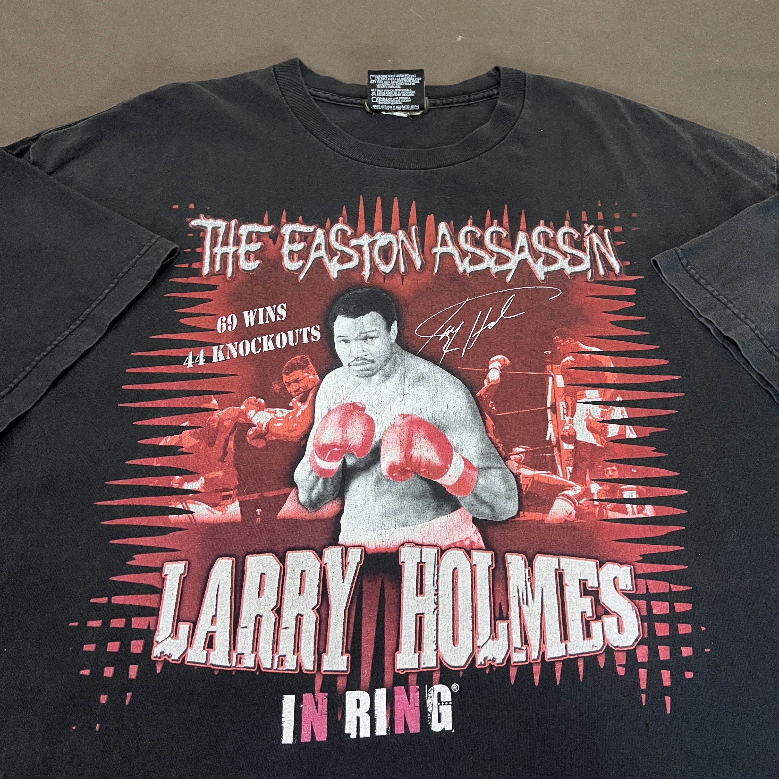 Rap Tees × Vintage Vintage Y2K Larry Holmes The Easton Assassin Tee 2XL Boxing Size US XXL / EU 58 / 5 - 5 Thumbnail