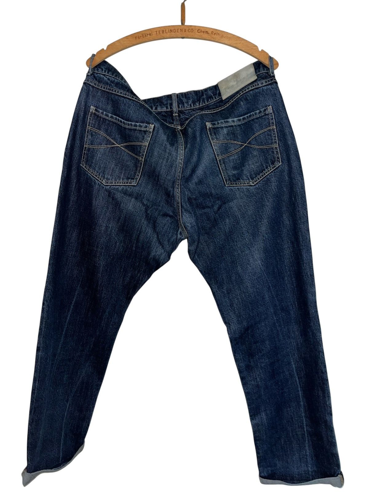Brunello Cucinelli BrunelloCucinelliDarkWashDenimJeansMadeinItalyLuxuryDesigner Size US 36 / EU 52 - 2 Thumbnail