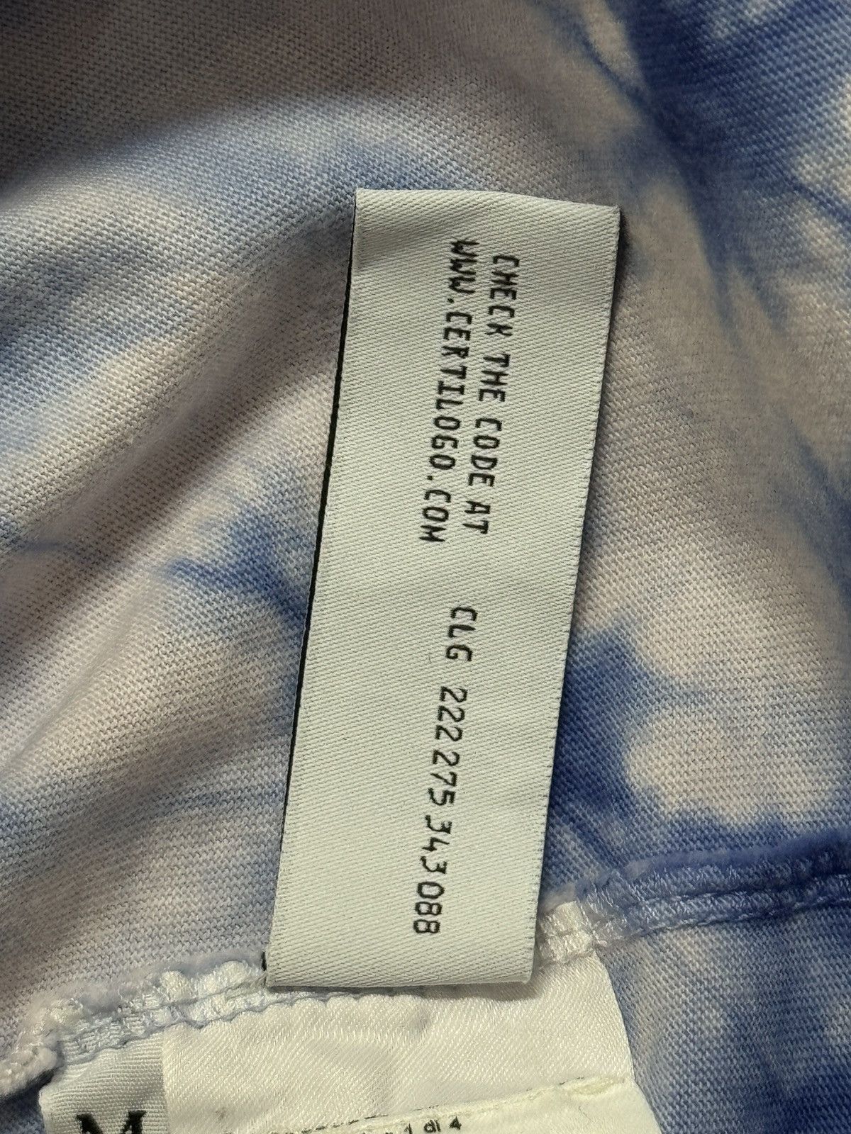 C.P. Company C.P. Company Treated Next Landscape T-shirt in blue. Size US M / EU 48-50 / 2 - 13 Thumbnail