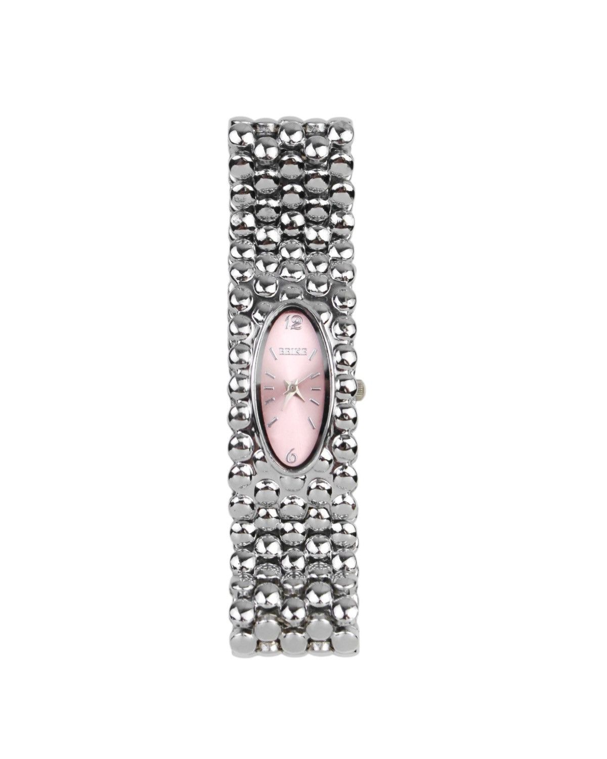 Hysteric Glamour 2000S BEIKE JAPAN PINK OVAL SILVER-TONE BRACELET WATCH Size ONE SIZE - 1 Thumbnail