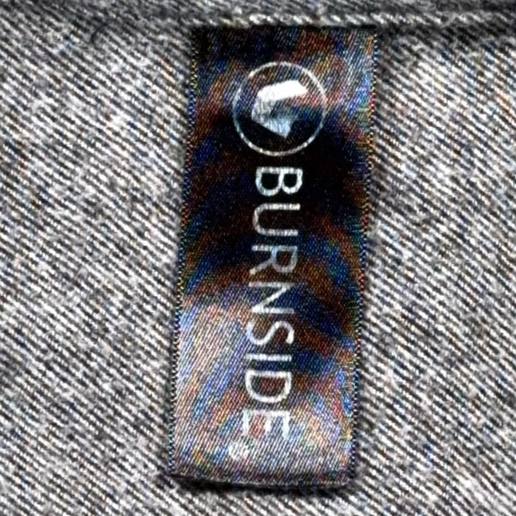 Burnside HARD TRUTH Shirt Burnside Gray XL Distilling Promo Flannel Button-Up Long Sleeve with Pockets Mens Size US XL / EU 56 / 4 - 6 Thumbnail
