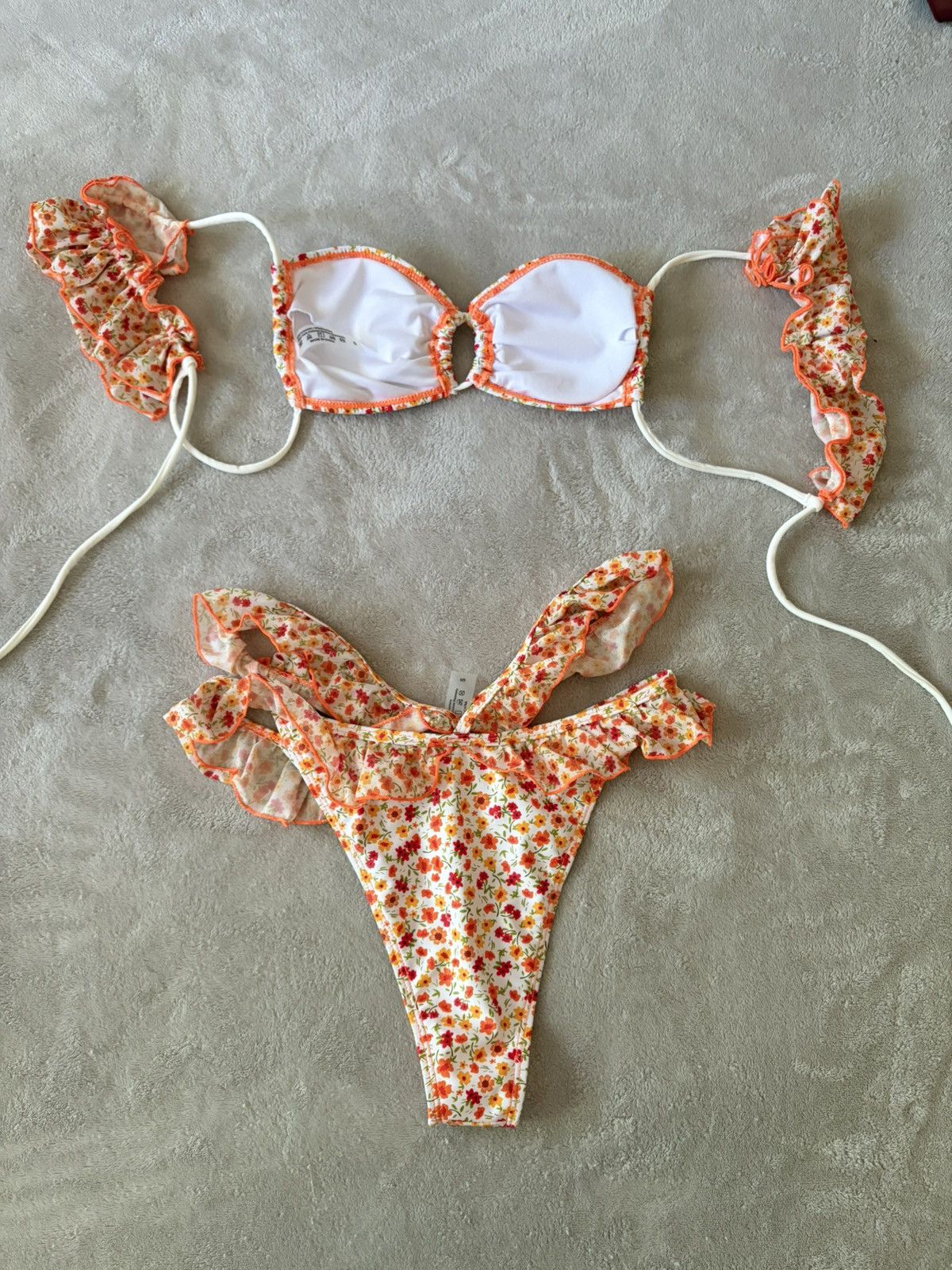 Shein Floral Bikini Size ONE SIZE - 2 Thumbnail