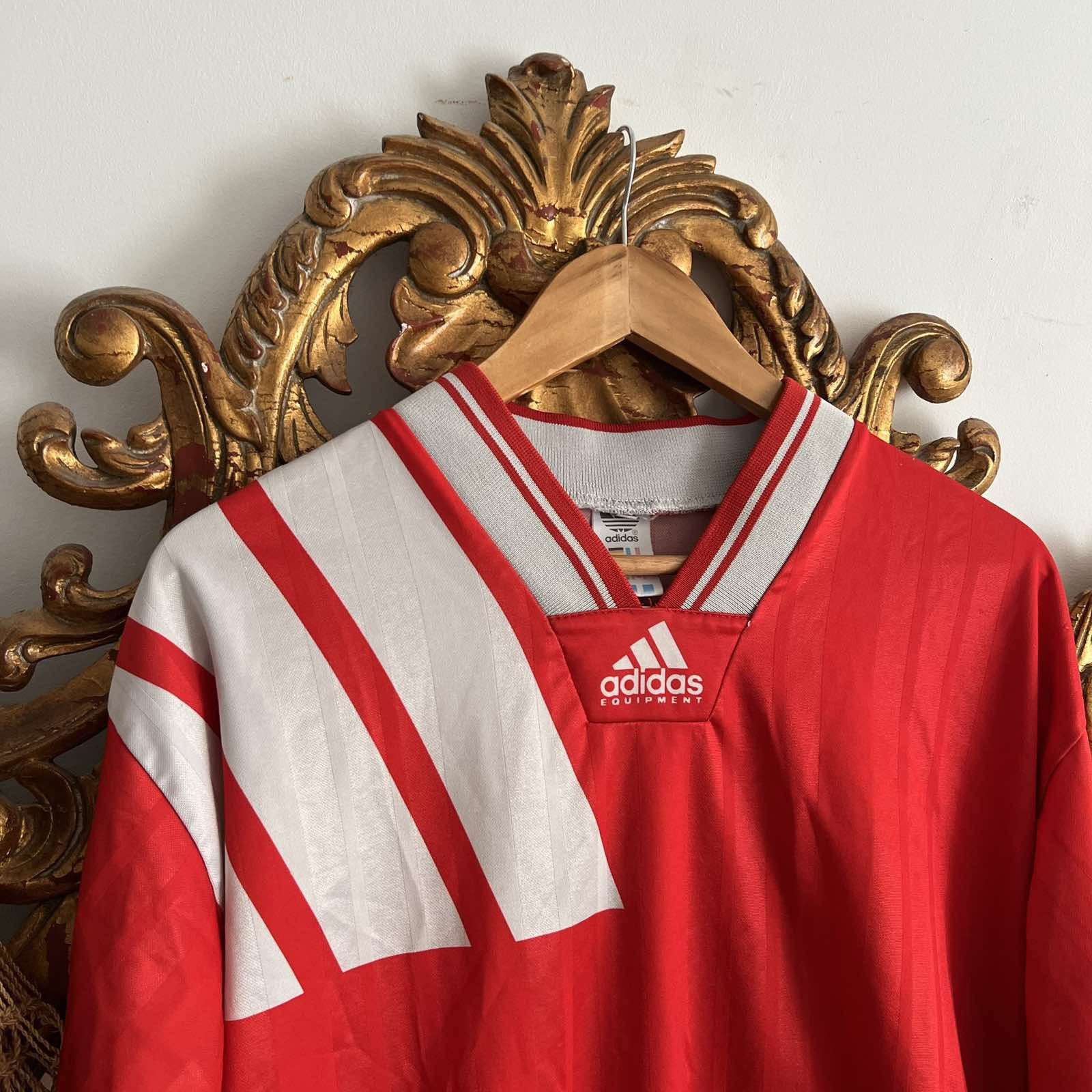 Adidas ADIDAS EQUIPMENT 90s VINTAGE LONGSLEEVE GOALKEEPER JERSEY Size US XL / EU 56 / 4 - 3 Thumbnail