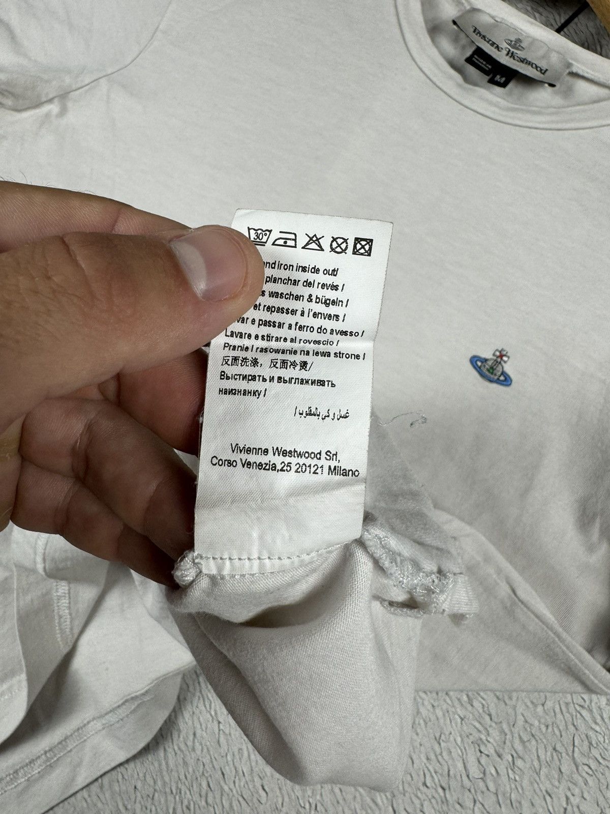 Vintage × Vivienne Westwood Vintage Vivienne Westwood Logos White Tee Oldmoney S size Size US S / EU 44-46 / 1 - 9 Thumbnail