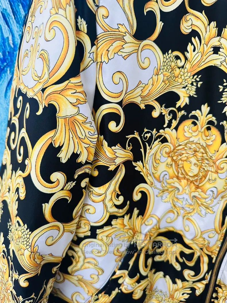 Versace Versace Cotton jacket coat Size US L / EU 52-54 / 3 - 5 Thumbnail