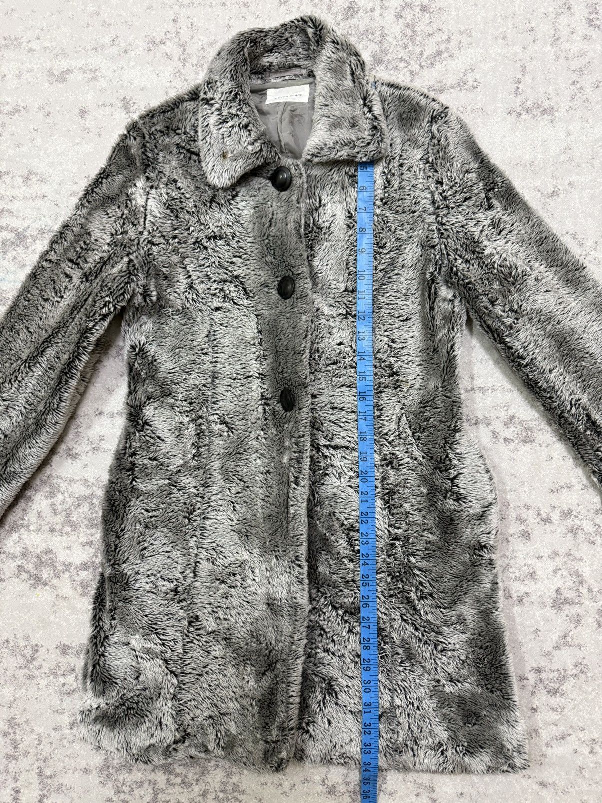Japanese Brand PEYTON PLACE PPFM by FIVE FOX FAUX FUR LONG COAT JACKET Size S / US 4 / IT 40 - 18 Thumbnail