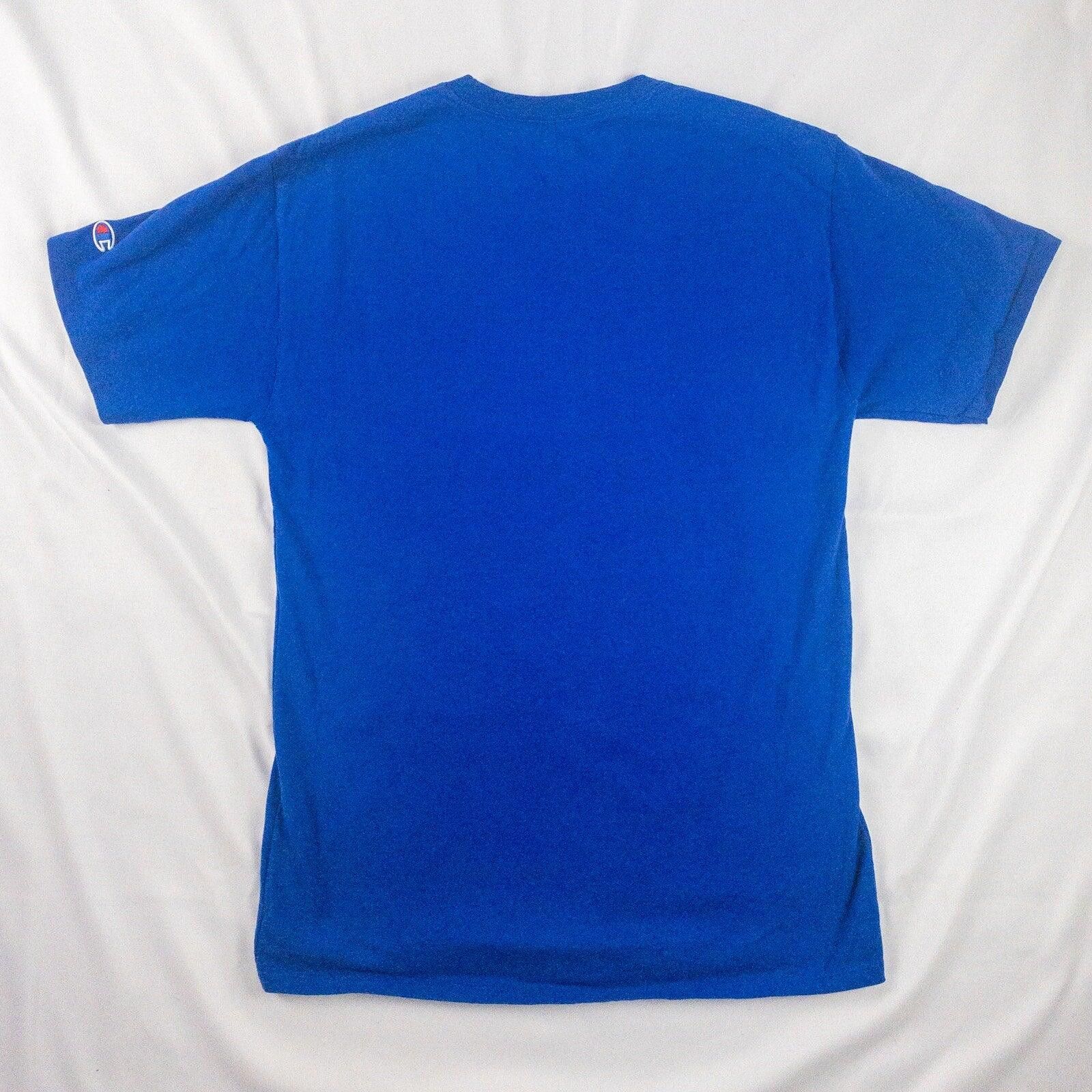 Champion Champion Vintage Blue Casual Tee Mens Small Womens Medium Size M / US 6-8 / IT 42-44 - 8 Thumbnail