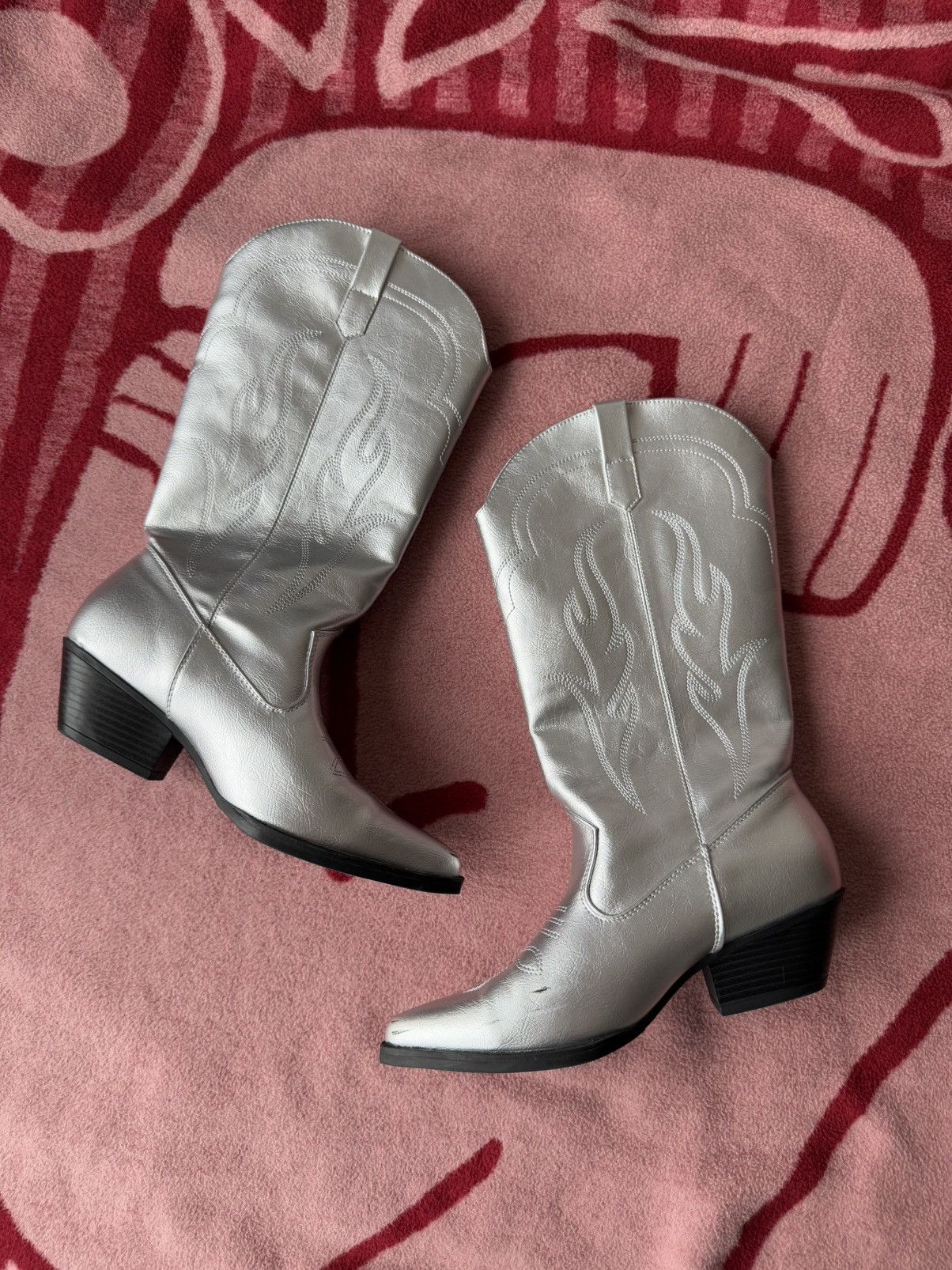 Cowboy Equipment × Vintage Vintage y2k Cowboy boots US8 western casual cowgirl retro 90s Size US 8 / IT 38 - 2 Thumbnail