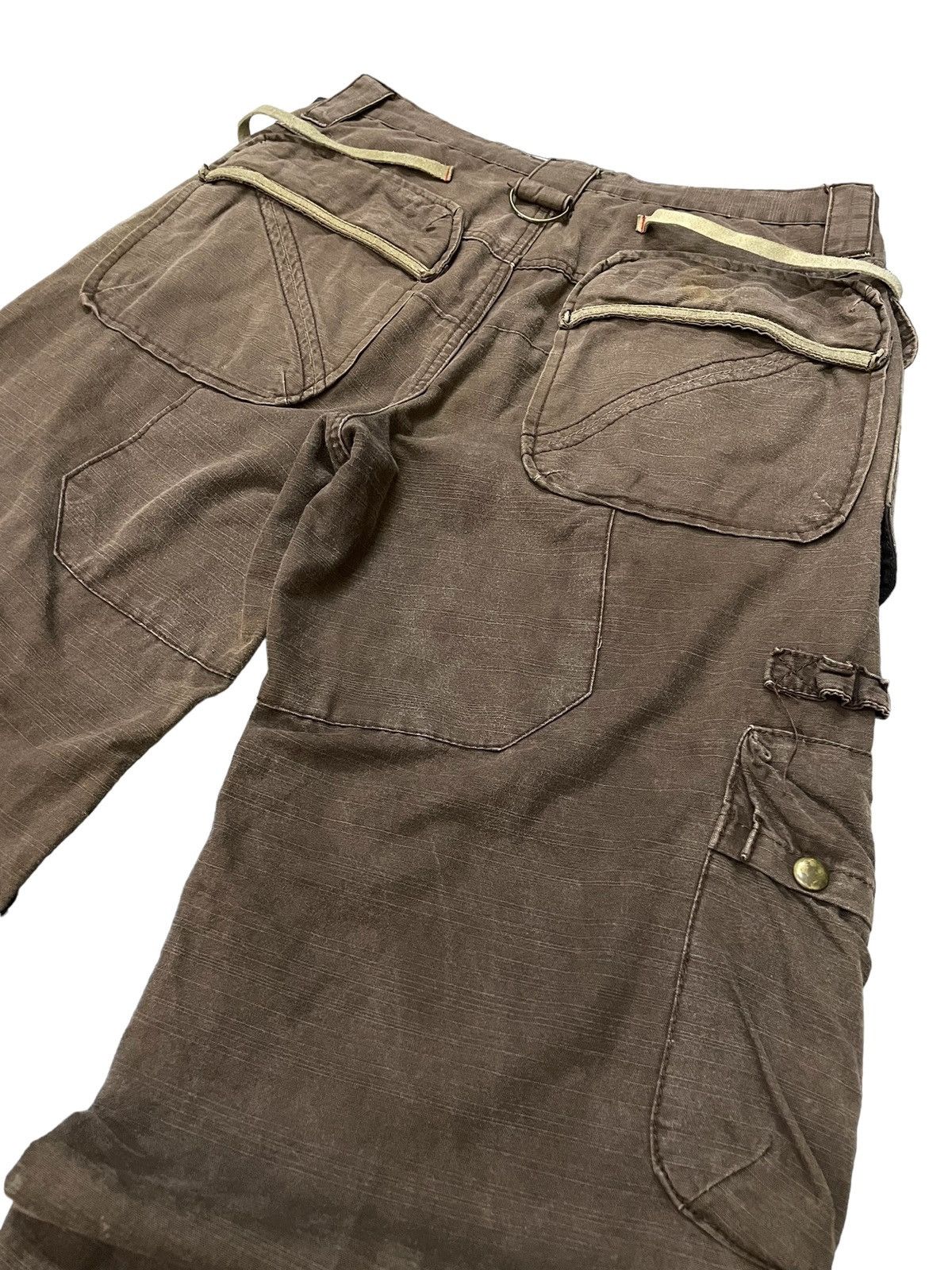Designer × Junya Watanabe Dolce & Gabanna Style Cargo Baggy Large MultiPocket Pants Size US 32 / EU 48 - 12 Thumbnail
